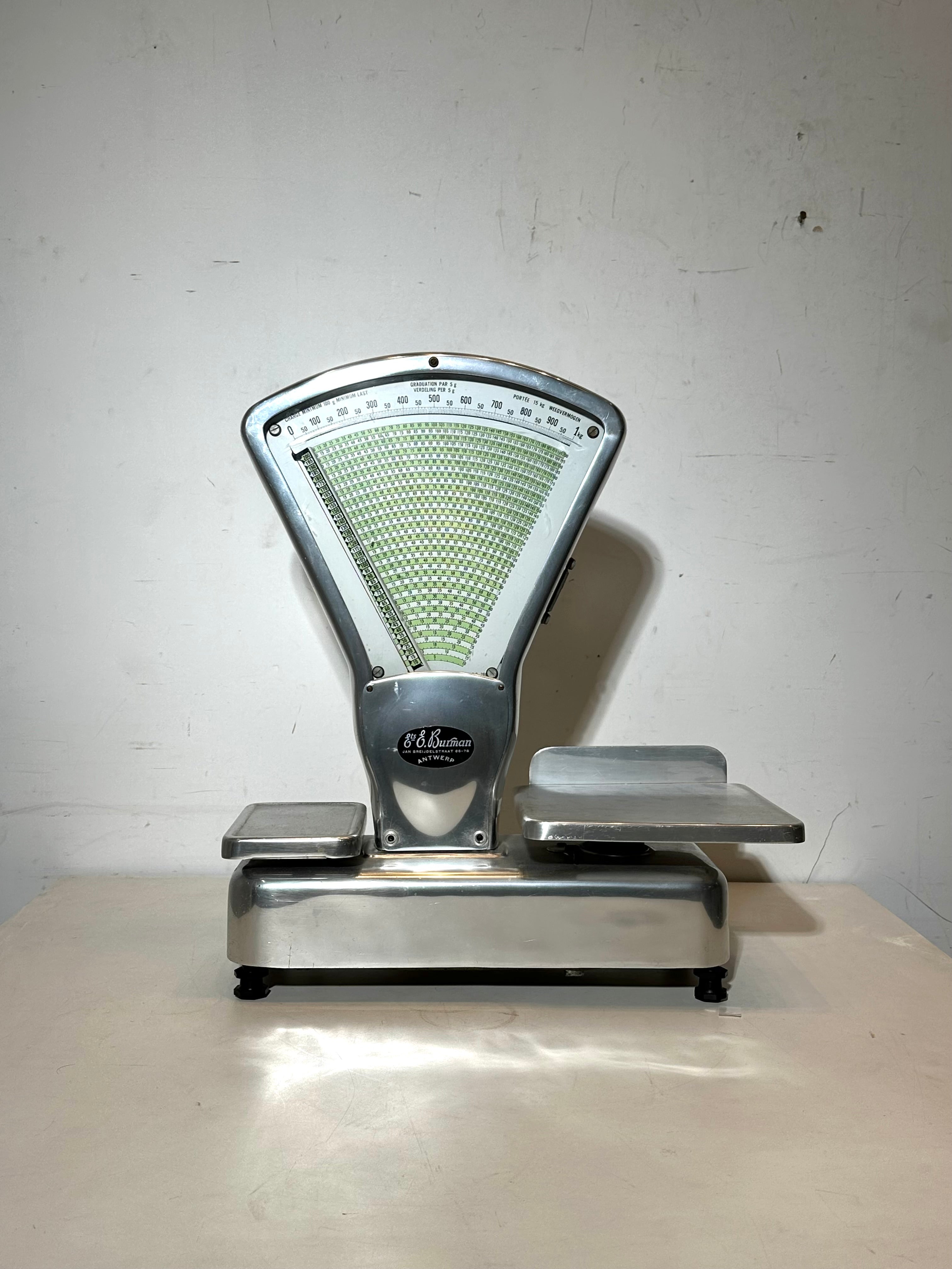 Vintage Burman Shop Scale – Antwerp
