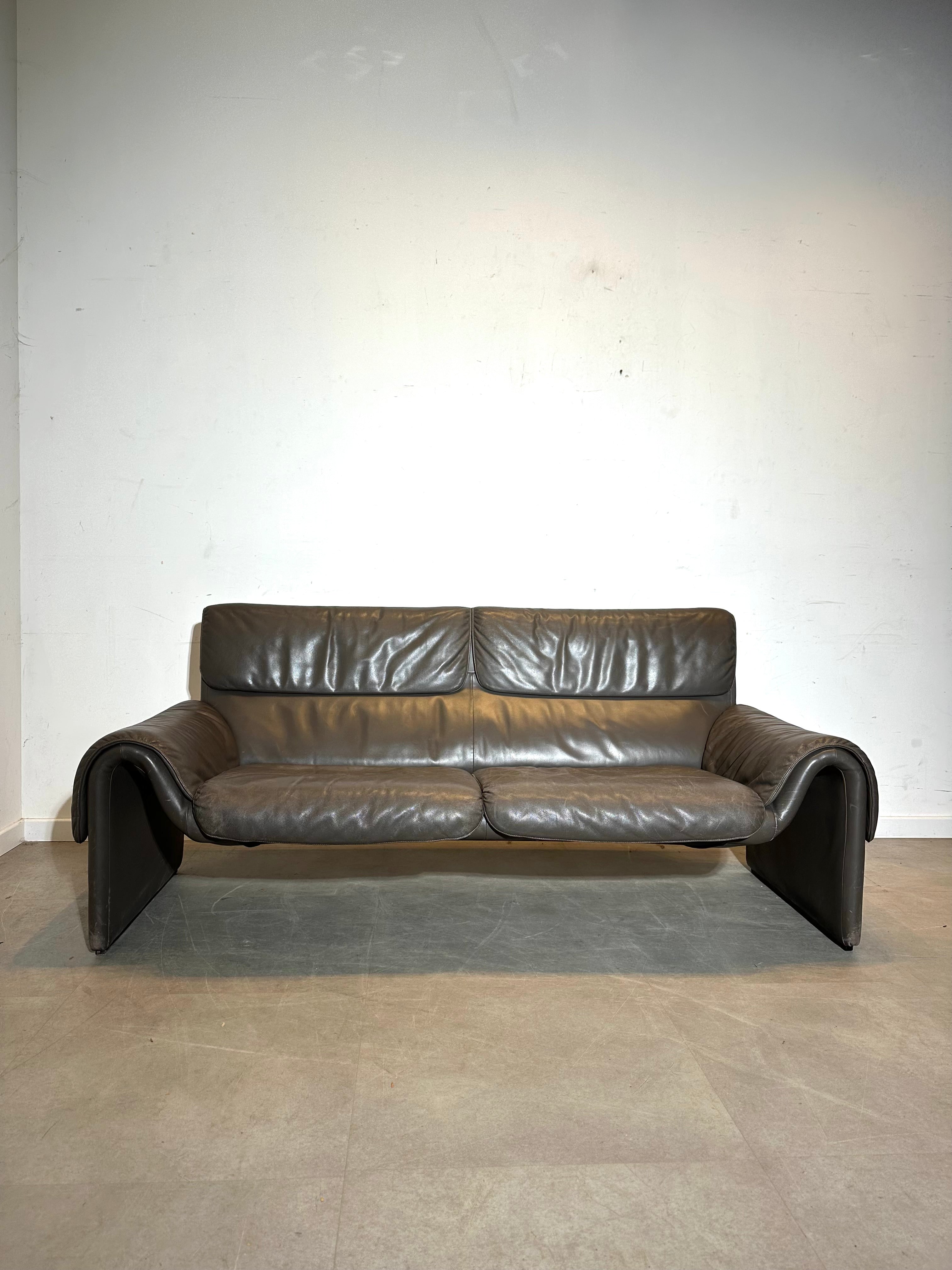 De Sede DS-2011 Lederen Bankstel