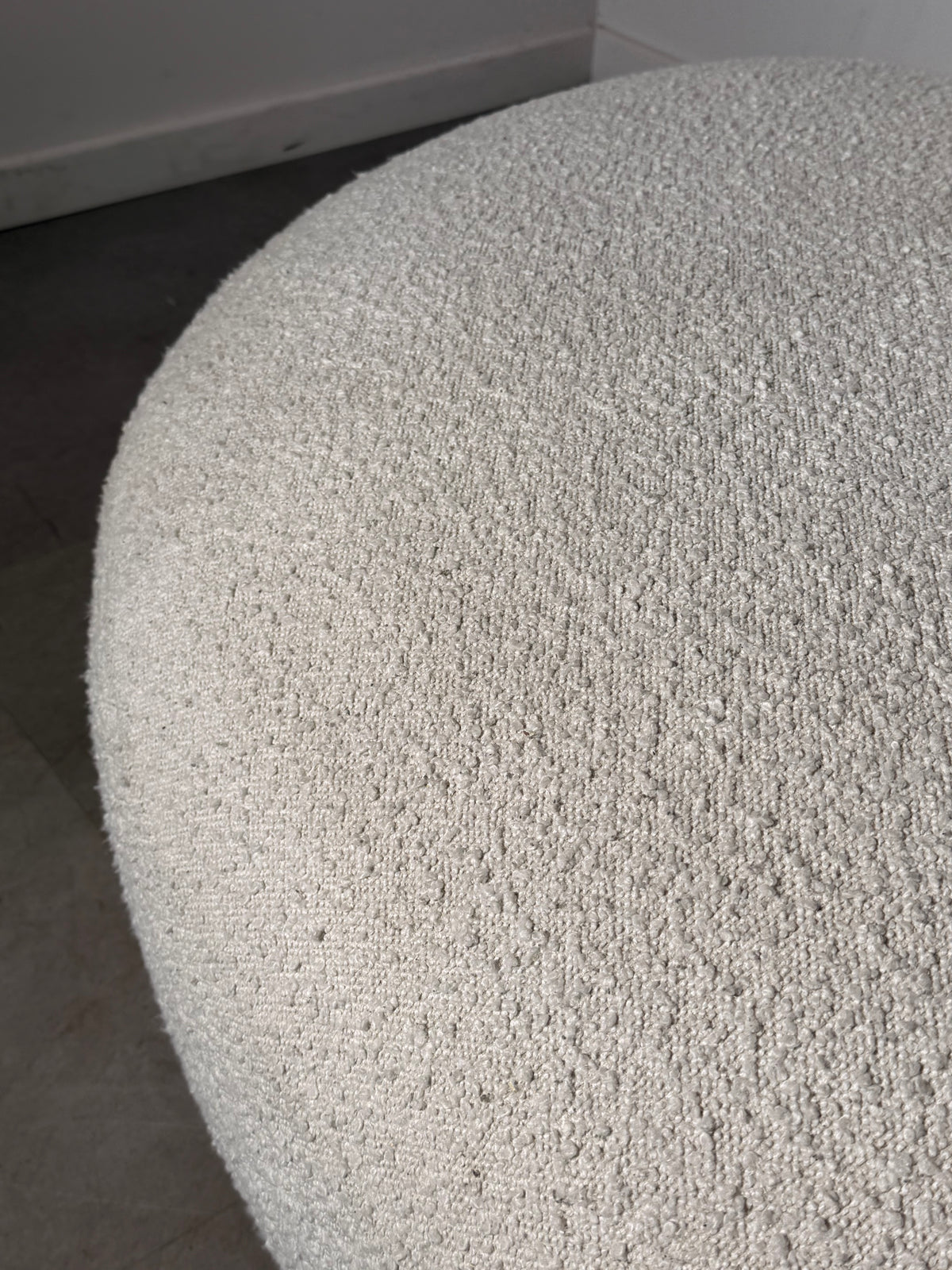 Organic Bouclé Loveseat