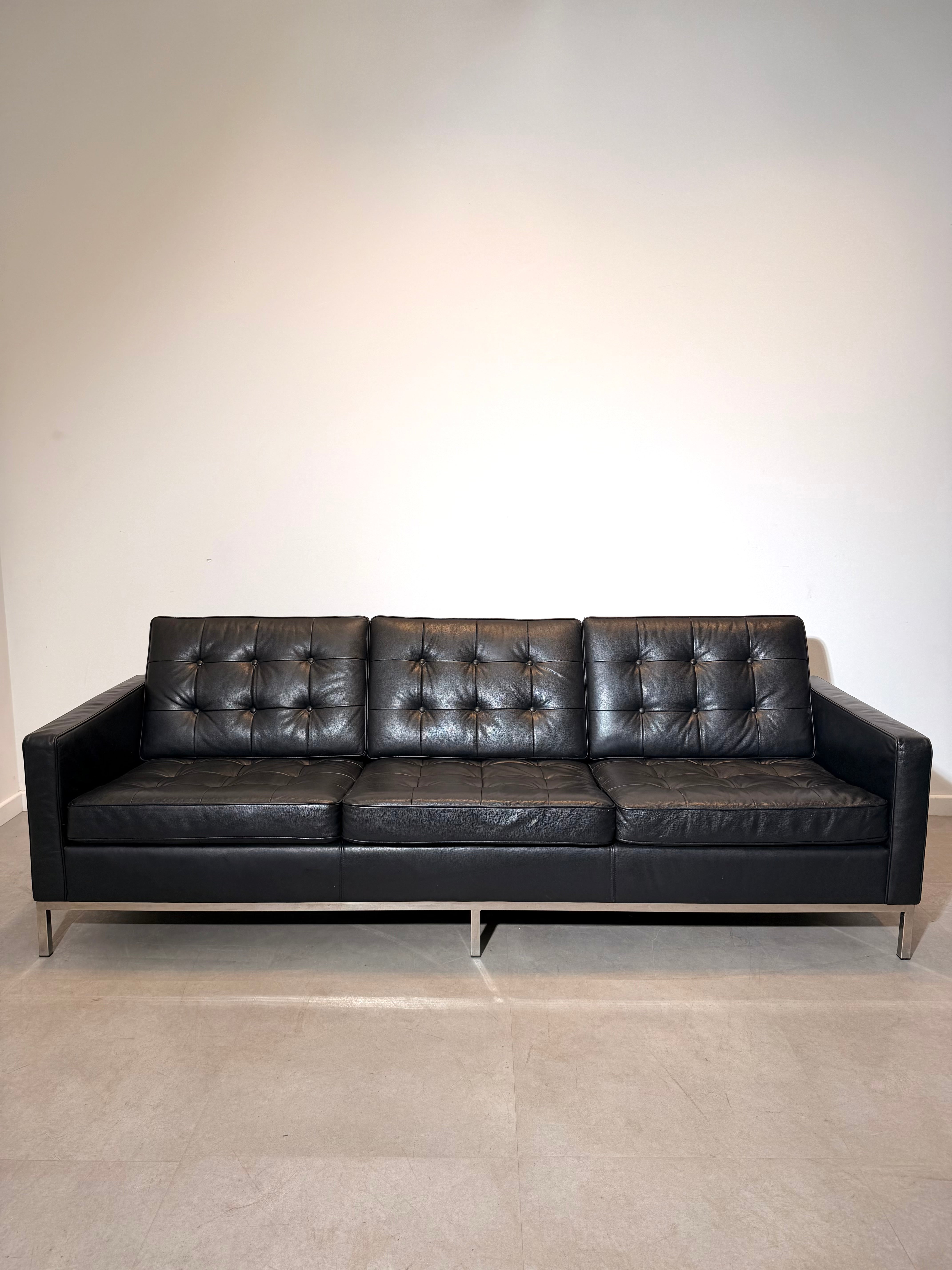 Florence Knoll Style 3-Seater Sofa