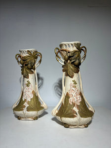 Pair art nouveau “Royal Dux” Vases