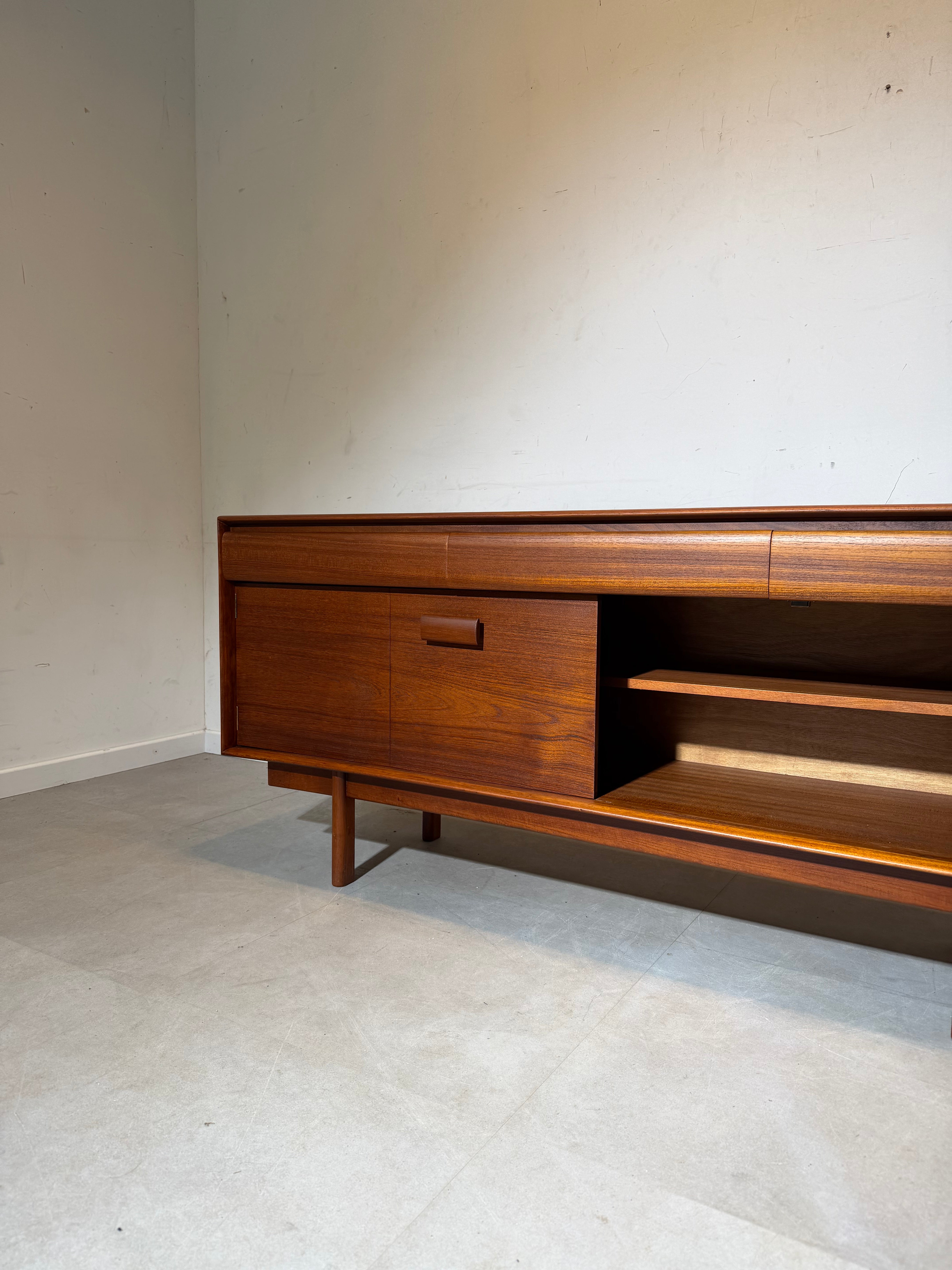 White & Newton Teak Sideboard – Mid-Century Modern British Design