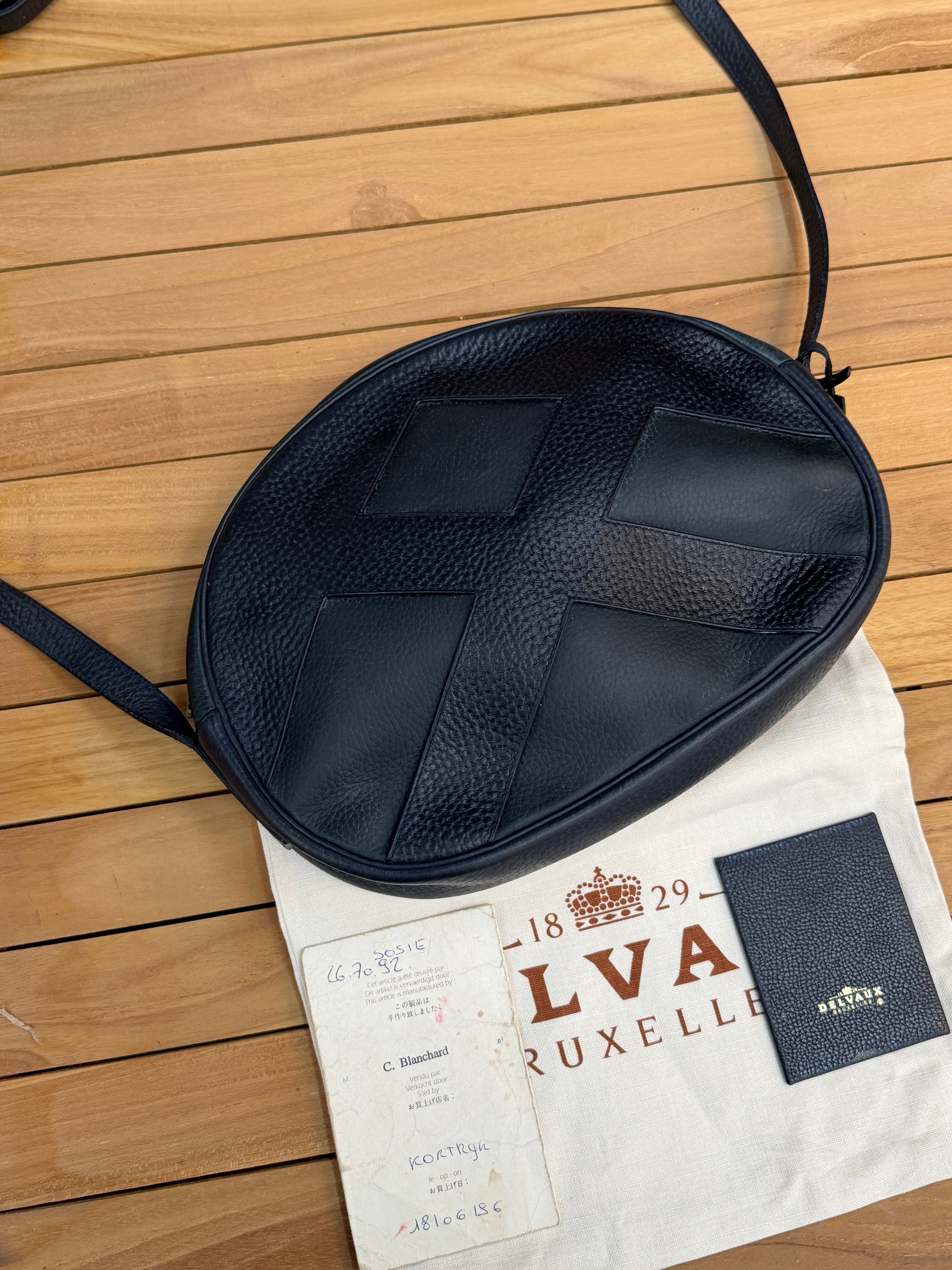 Delvaux “Sosie” Crossbody Bag – 1998
