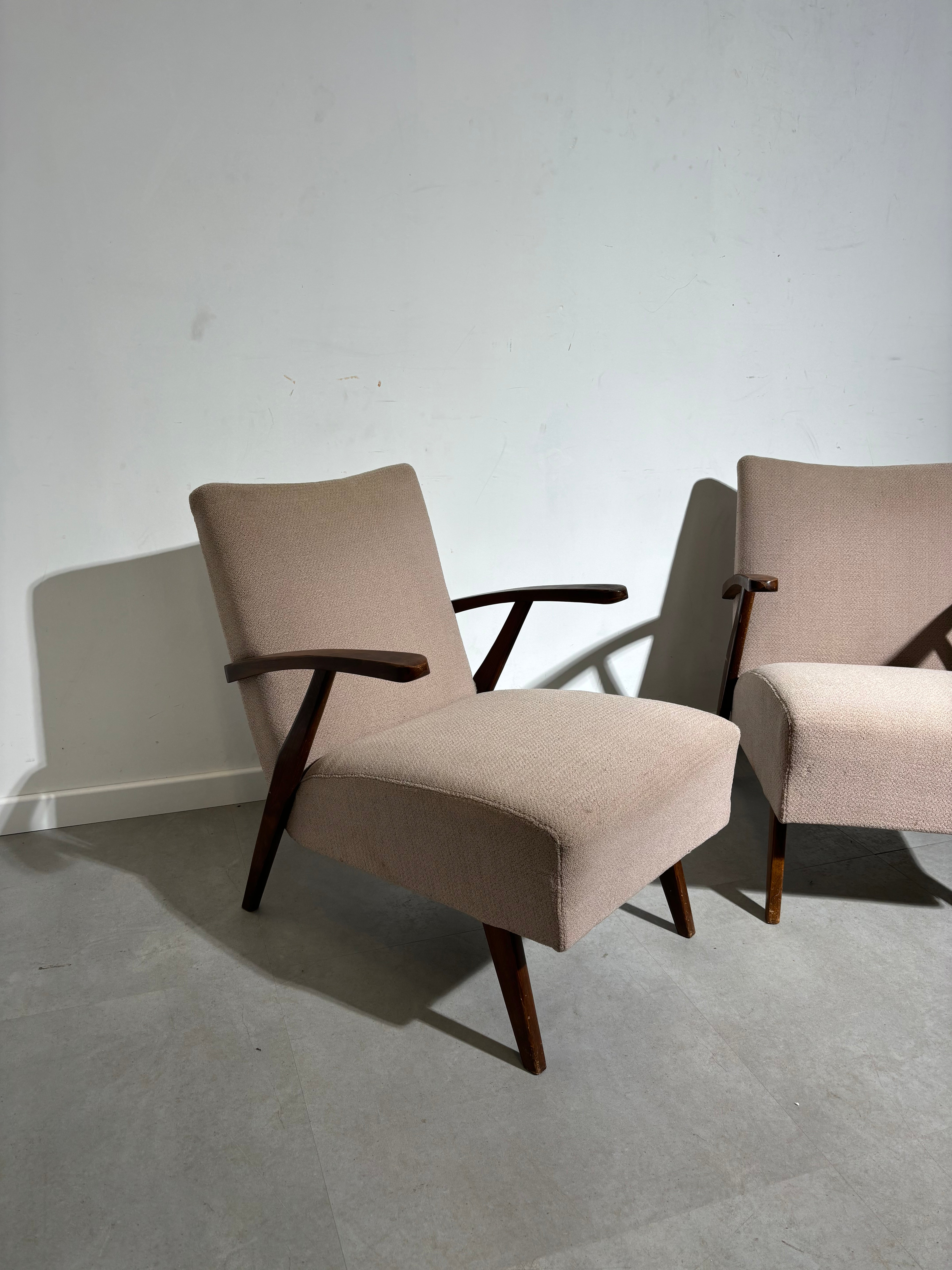 Pair of vintage Easy Chairs