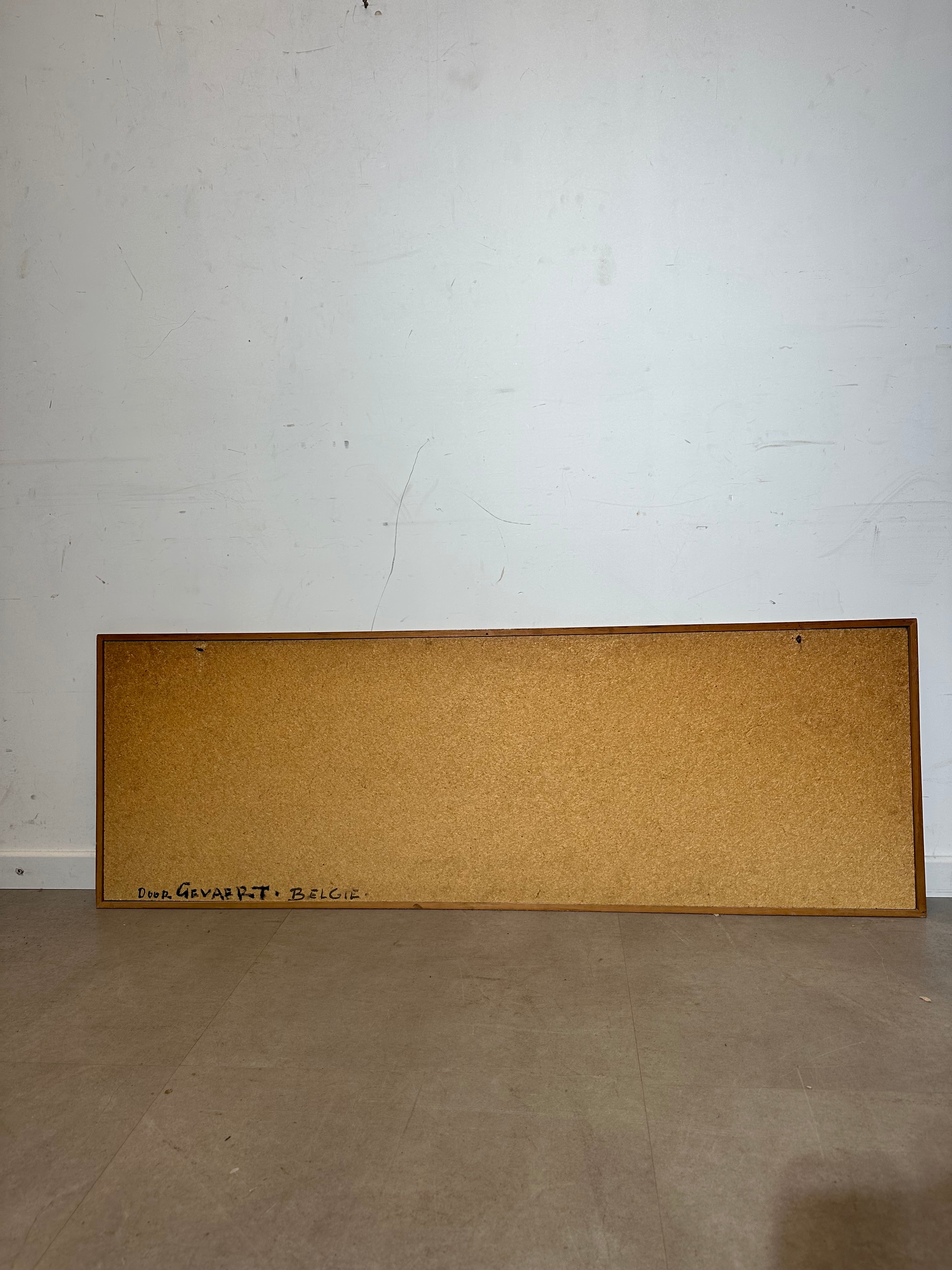 Abstract schilderij "Door Gevaert"