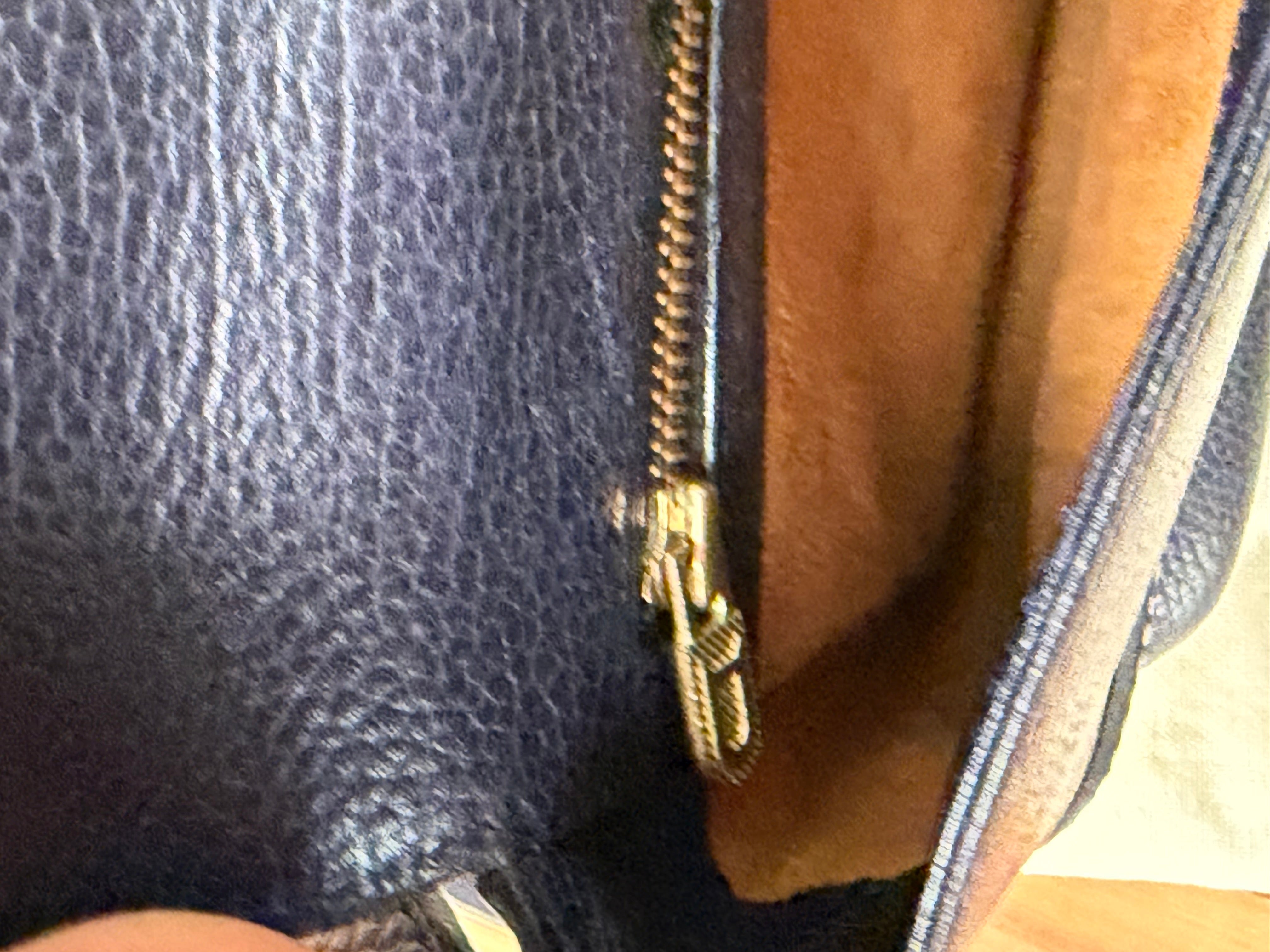 Delvaux “Simoun” Crossbody Bag – Dark Blue Leather