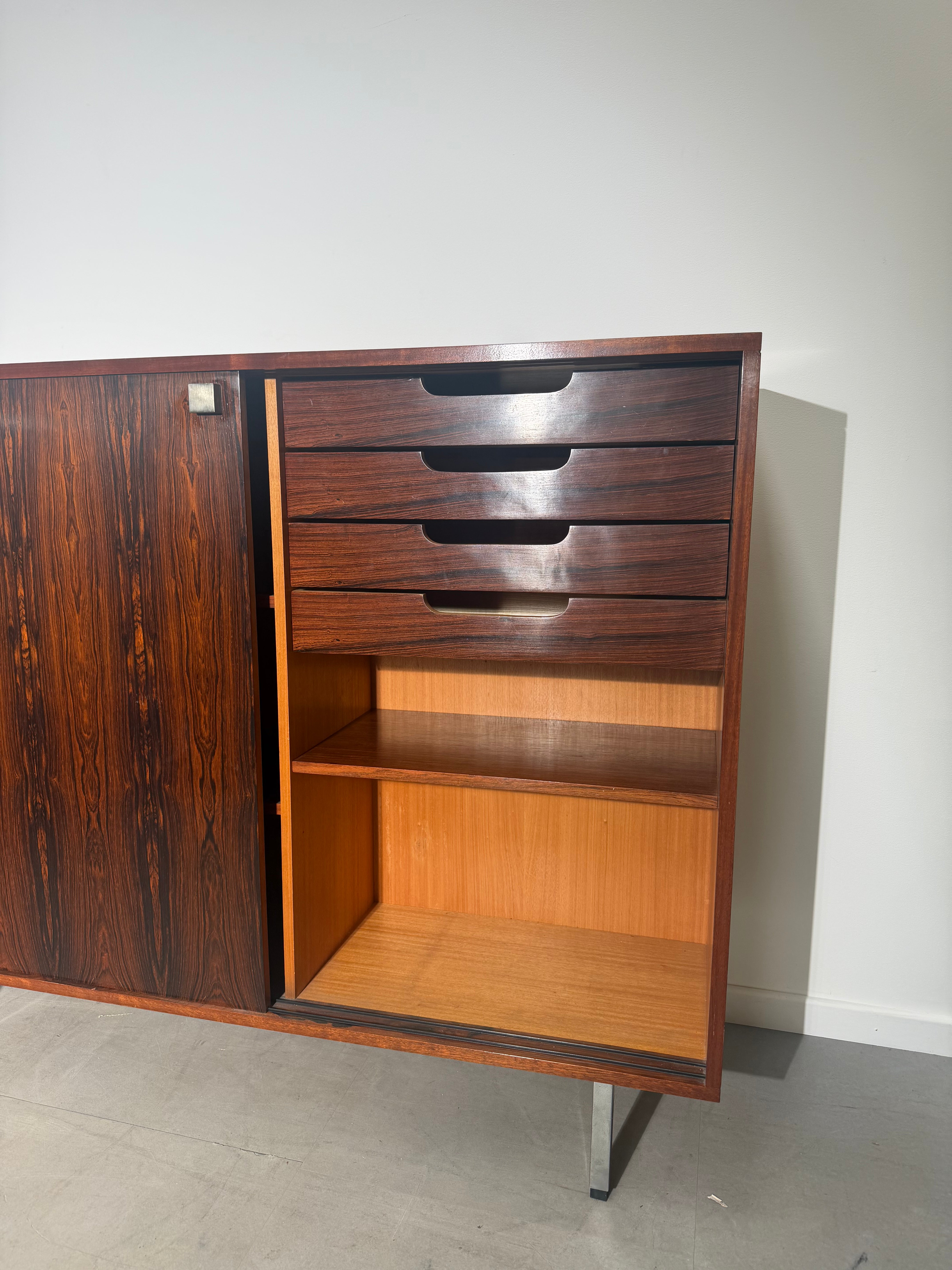 Alfred Hendrickx for Belform Sideboard – Rosewood Cabinet with Drawers