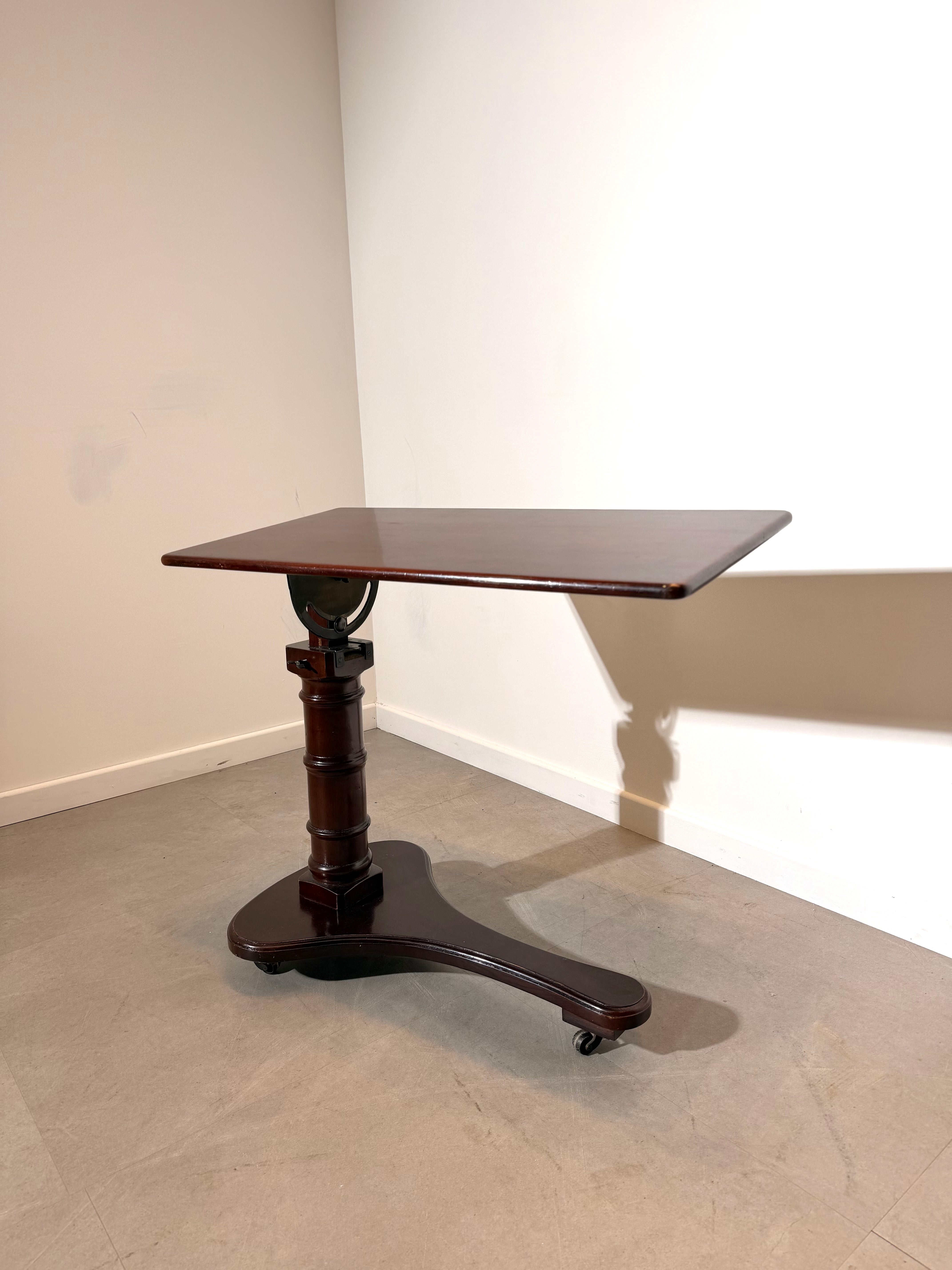 Antique Adjustable Reading Table