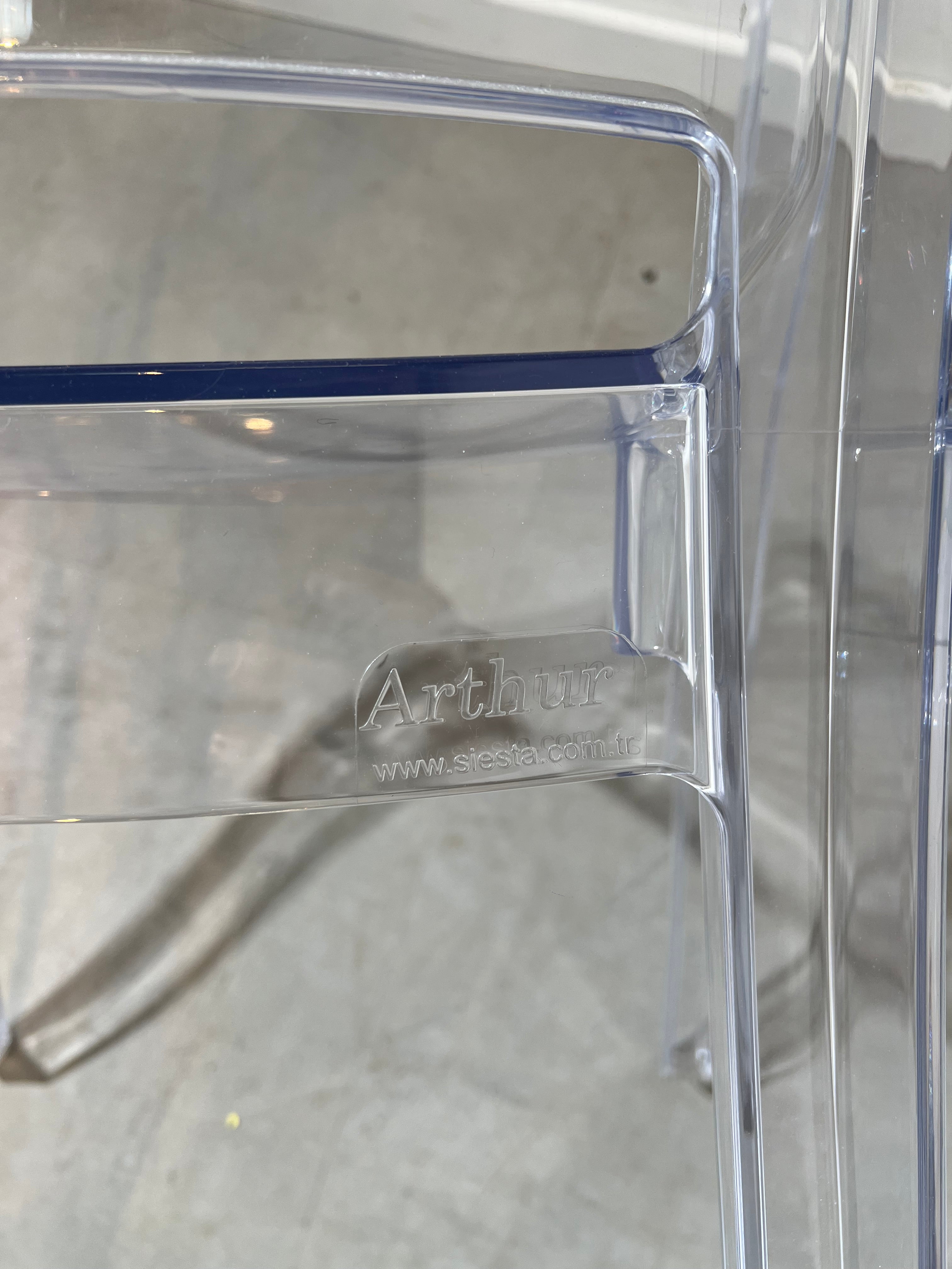 Transparent Design Armchair “Arthur” – Siesta
