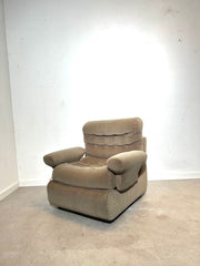 Vintage Lounge Chair Beige