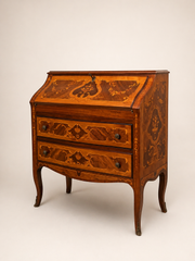 Secretary Desk In Marquetry