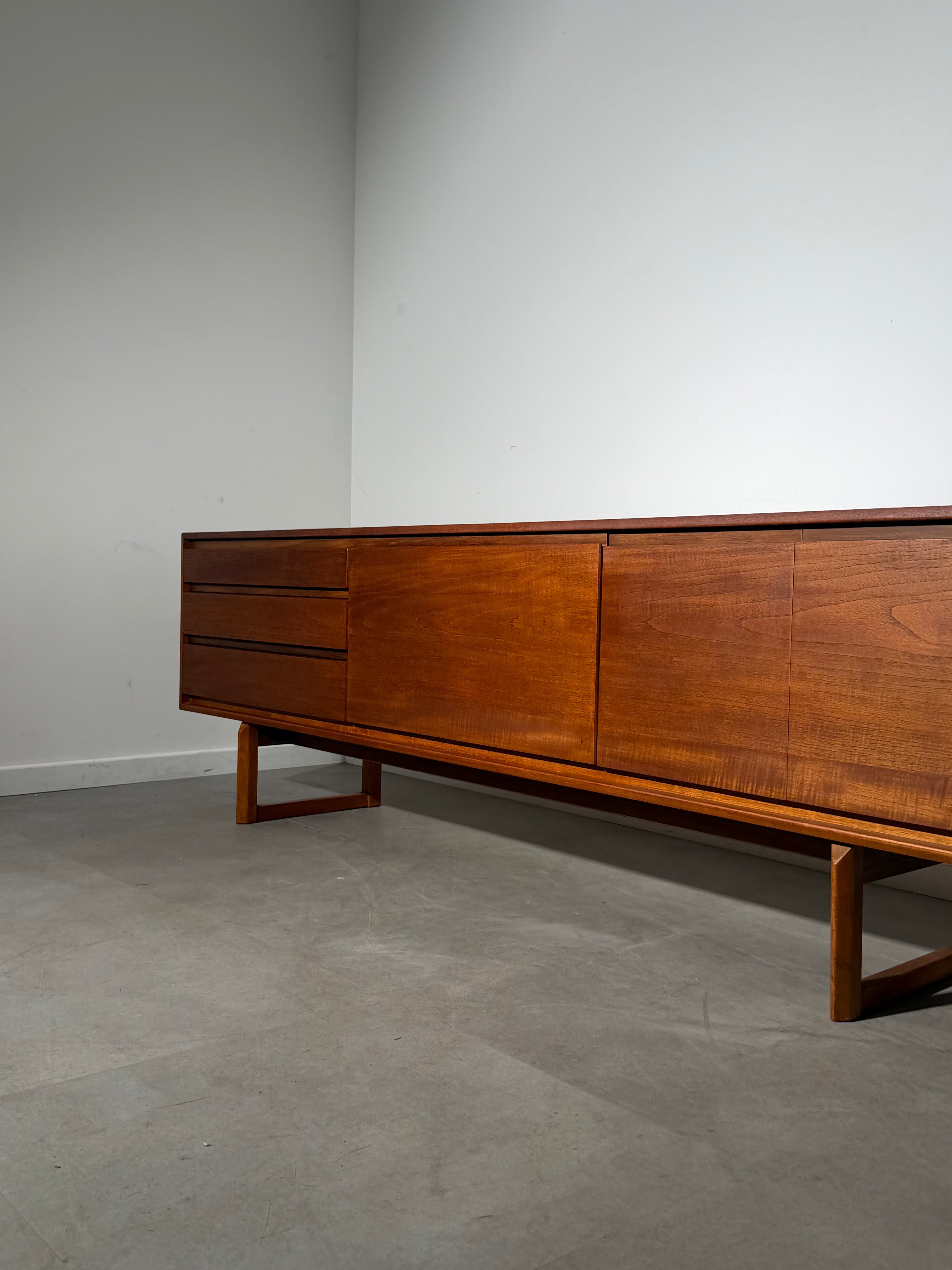 White & Newton Teak Sideboard – British Mid-Century Modern