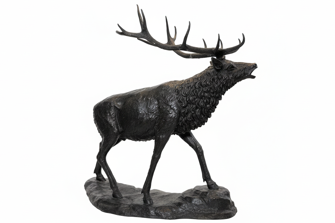 Monumental Bronze Stag Sculpture 175cm