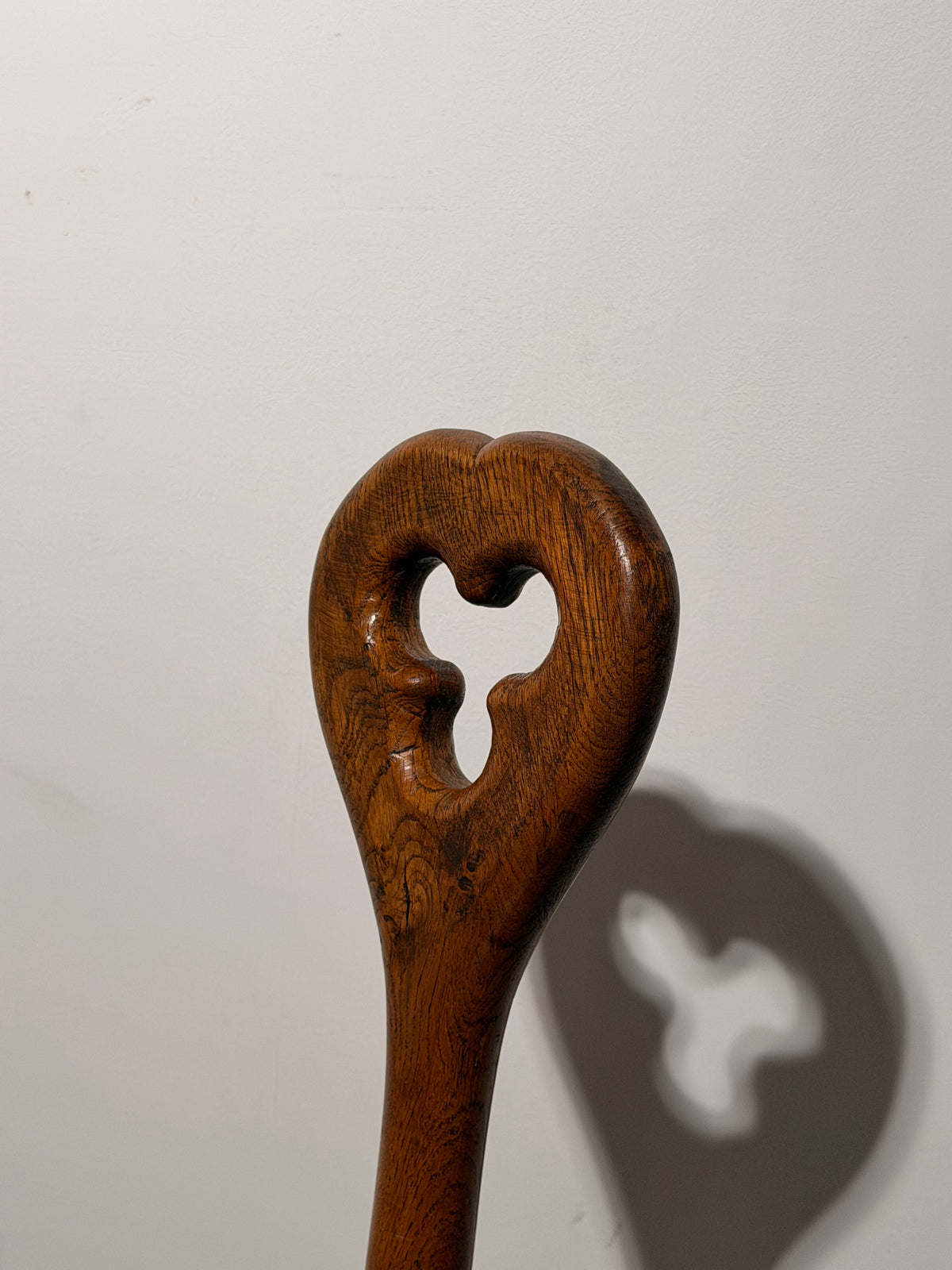 Rustic Oak Chair Brutalist