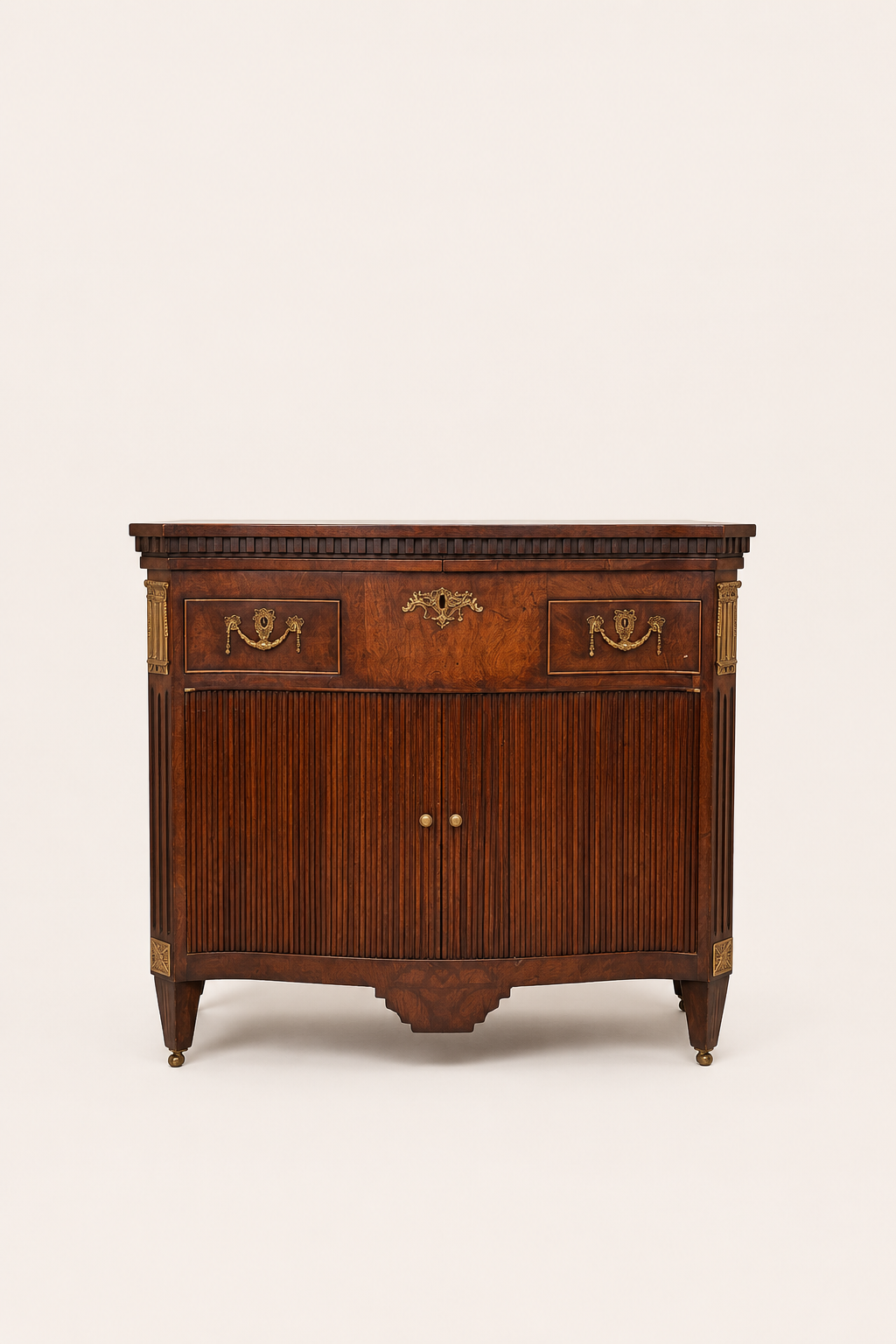 Antique Mahogany Washstand Cabinet