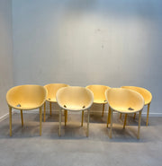 Set of 6 Soft Egg Chairs by Philippe Starck for Driade