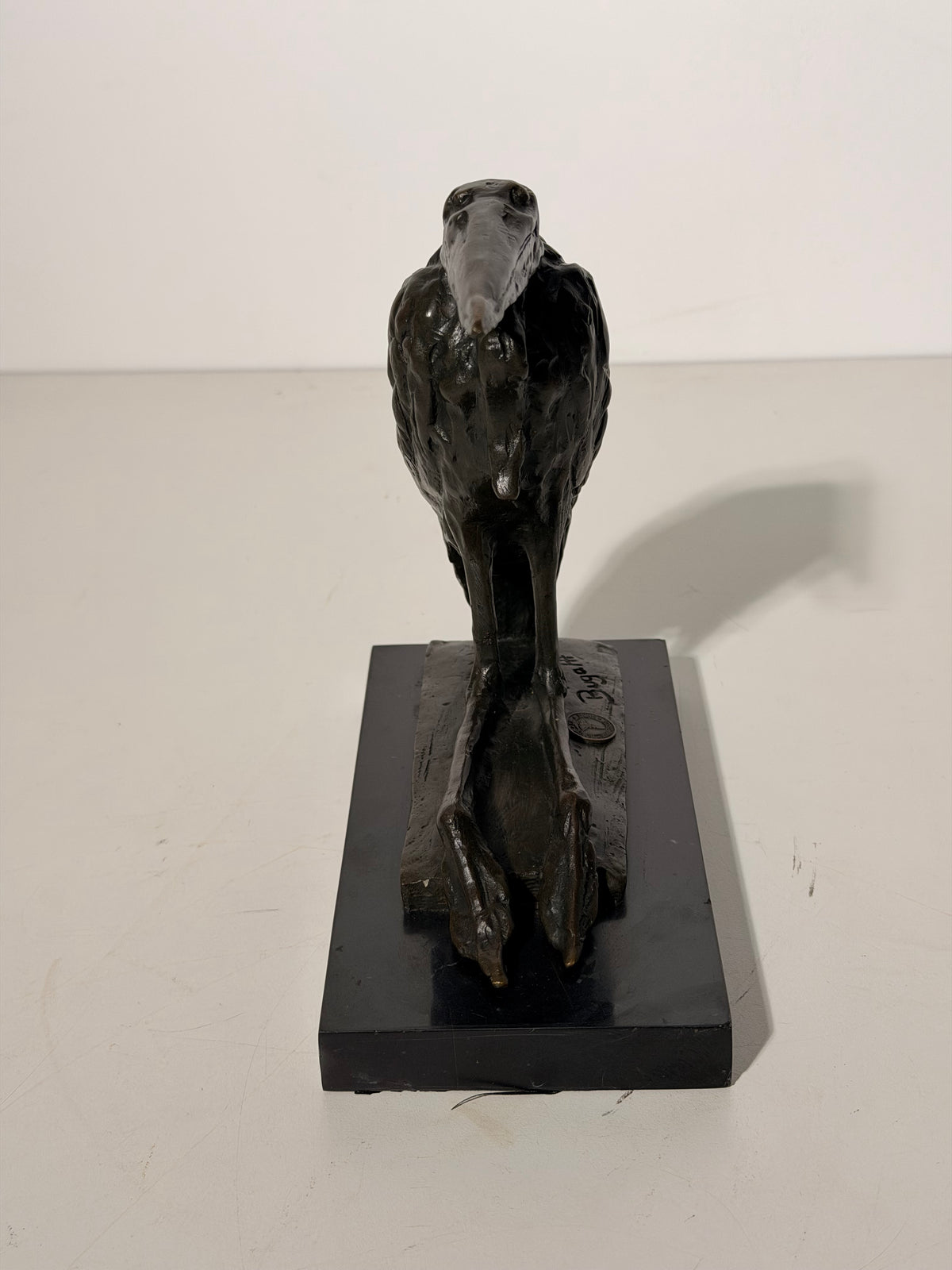 Bronze Statue Of Bird "Bugatti"