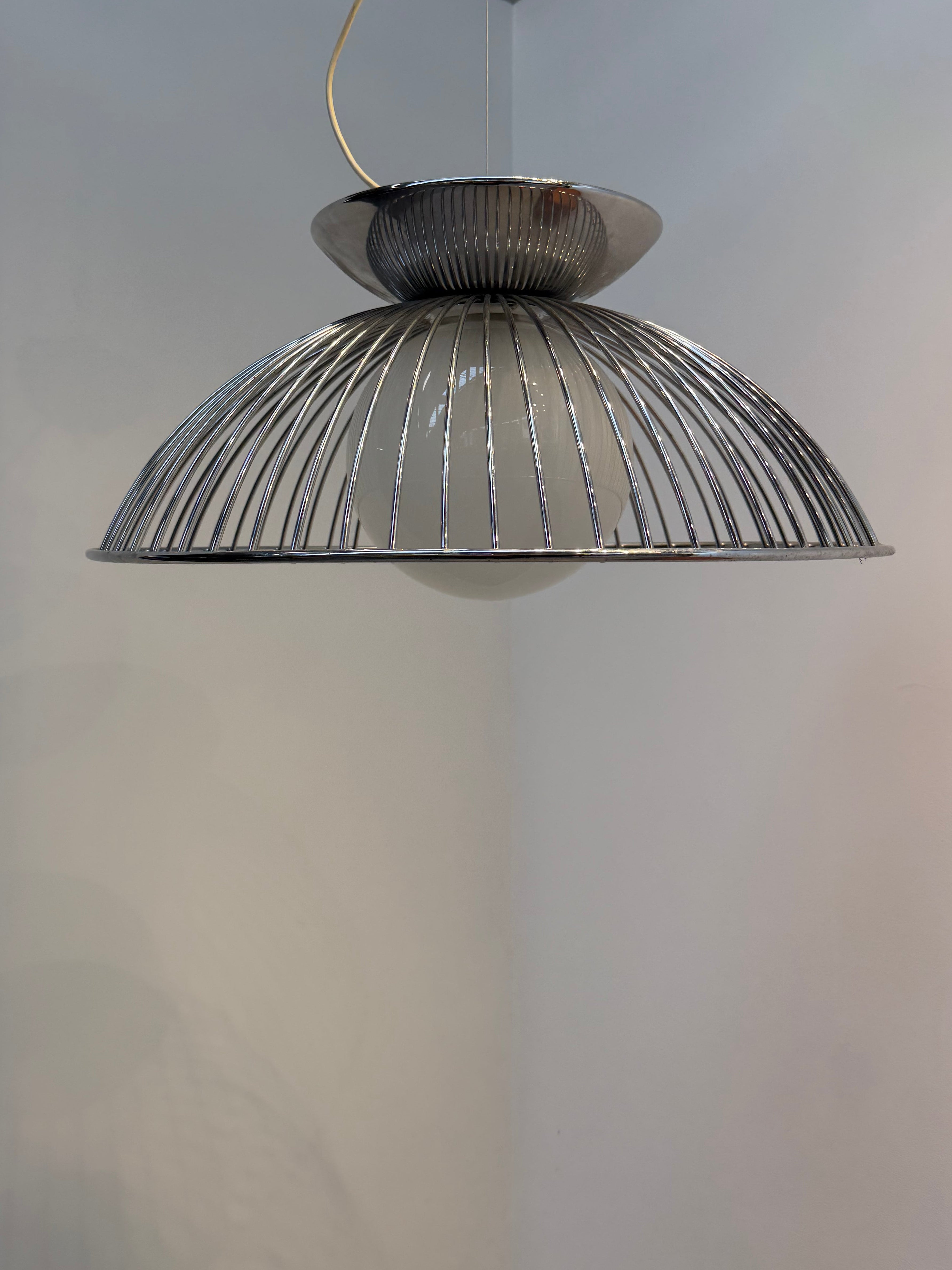 Vintage Harvey Guzzini Moana Pendant Lamp