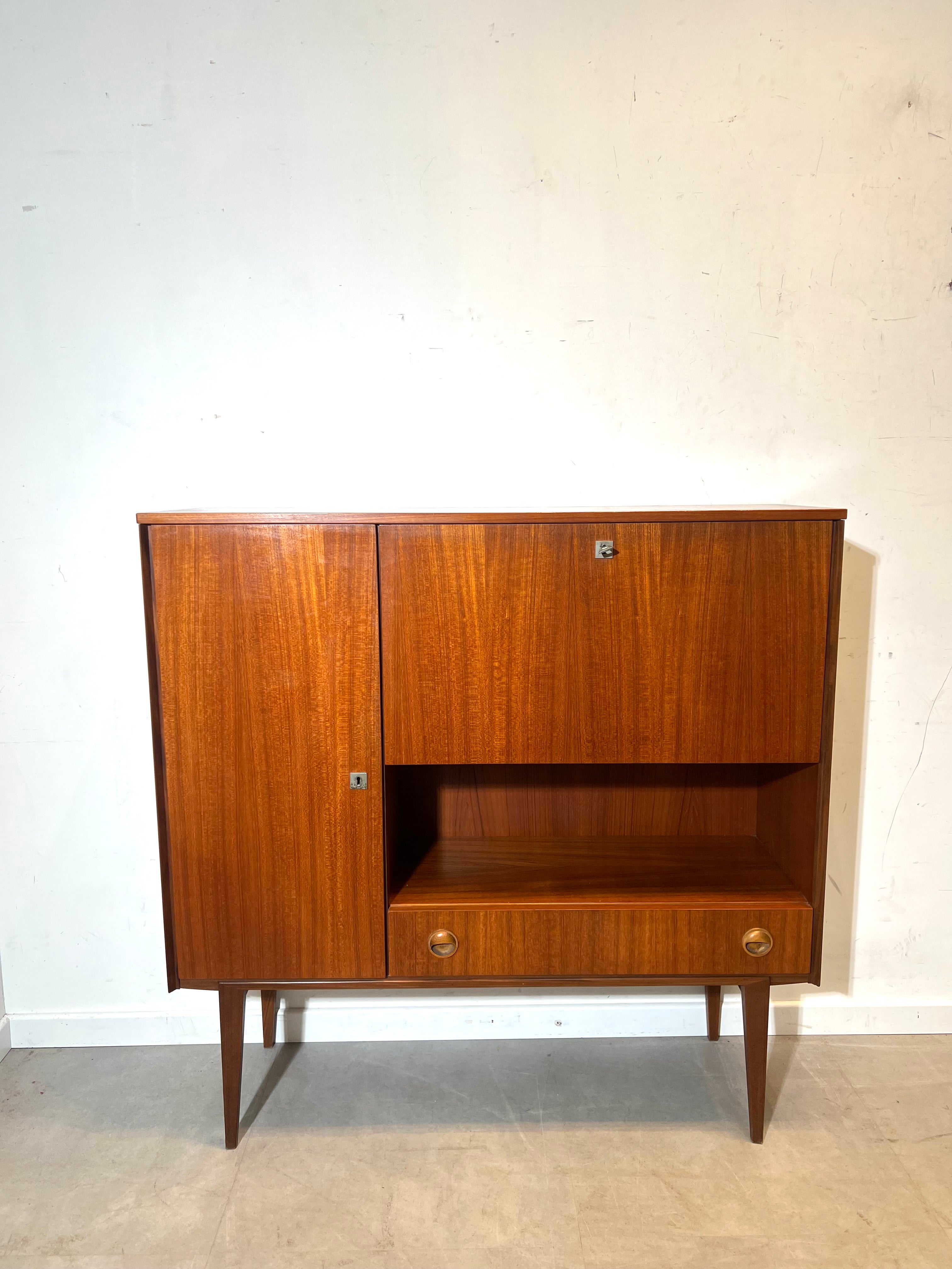 Vintage Mid-Century Teak Cabinet