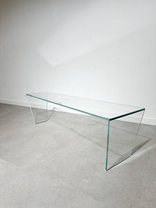 Roche Bobois glass coffeetable