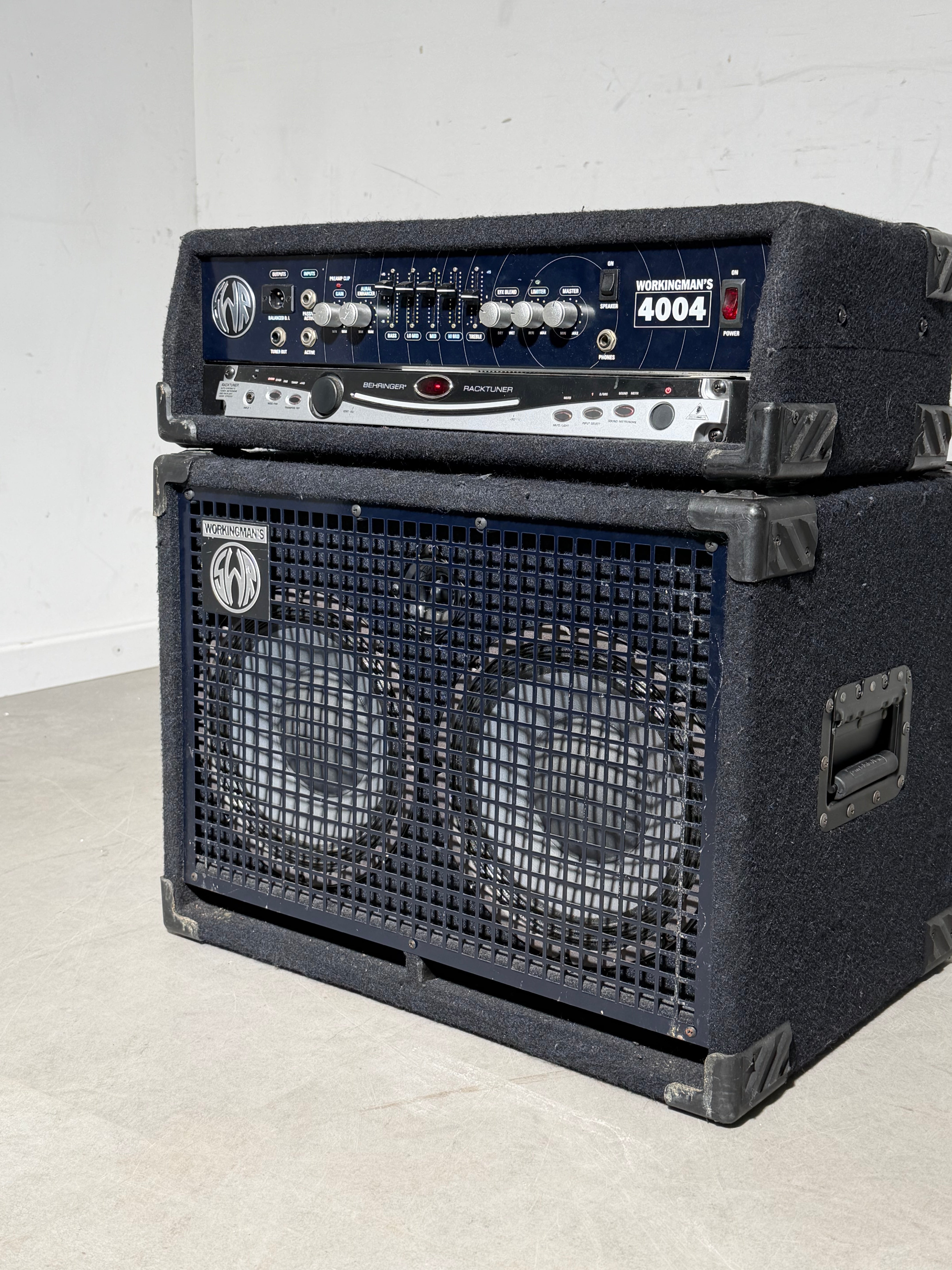SWR Workingman’s 4004 Bass Amplifier Head with 2x10 Cabinet