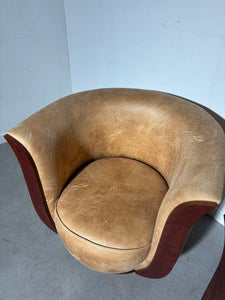 Art Deco “Hotel Le Malandre” Tulip Chair