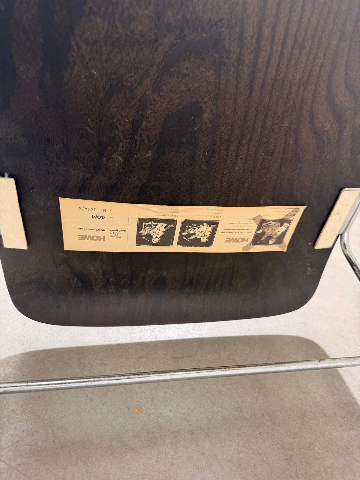 Set of 6 HOWE 40/4 Chairs by David Rowland
