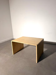 Vintage Travertine Side Table – Minimalist Design