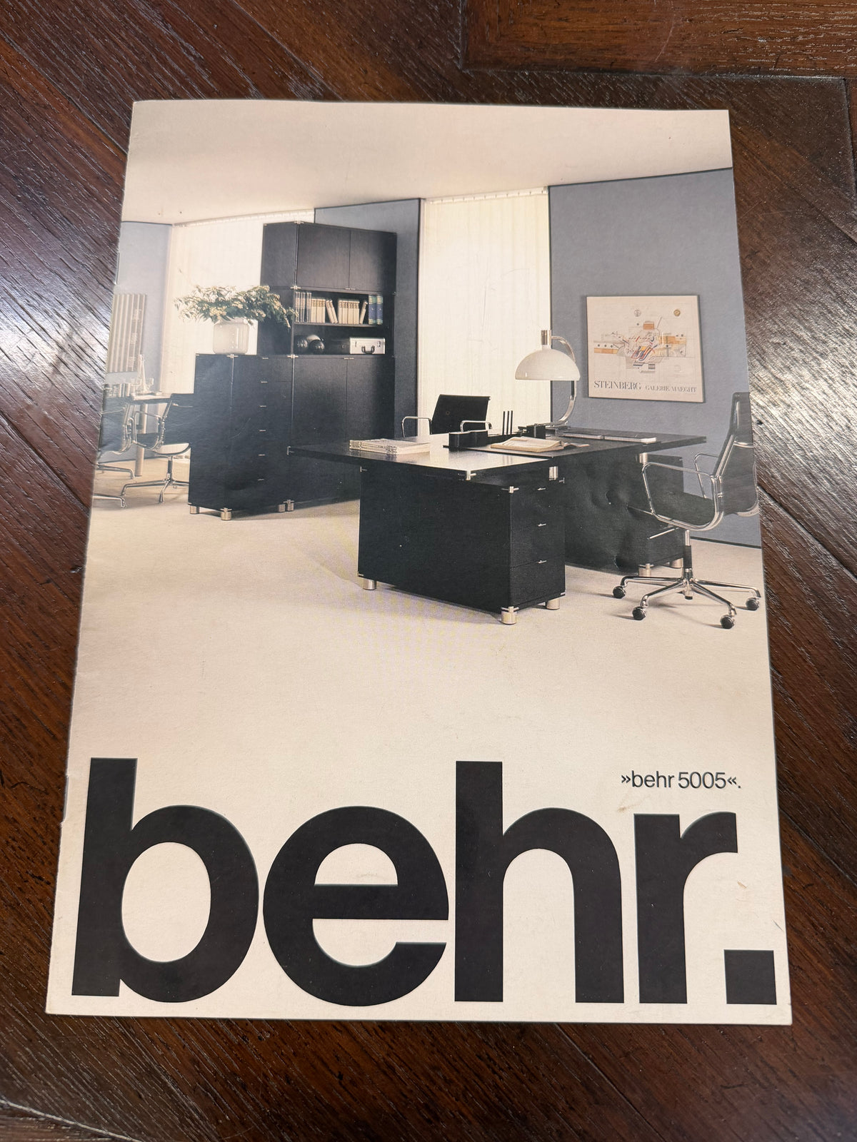 Vintage Executive Desk by Behr – Model 5005 – Germany, 1970s
