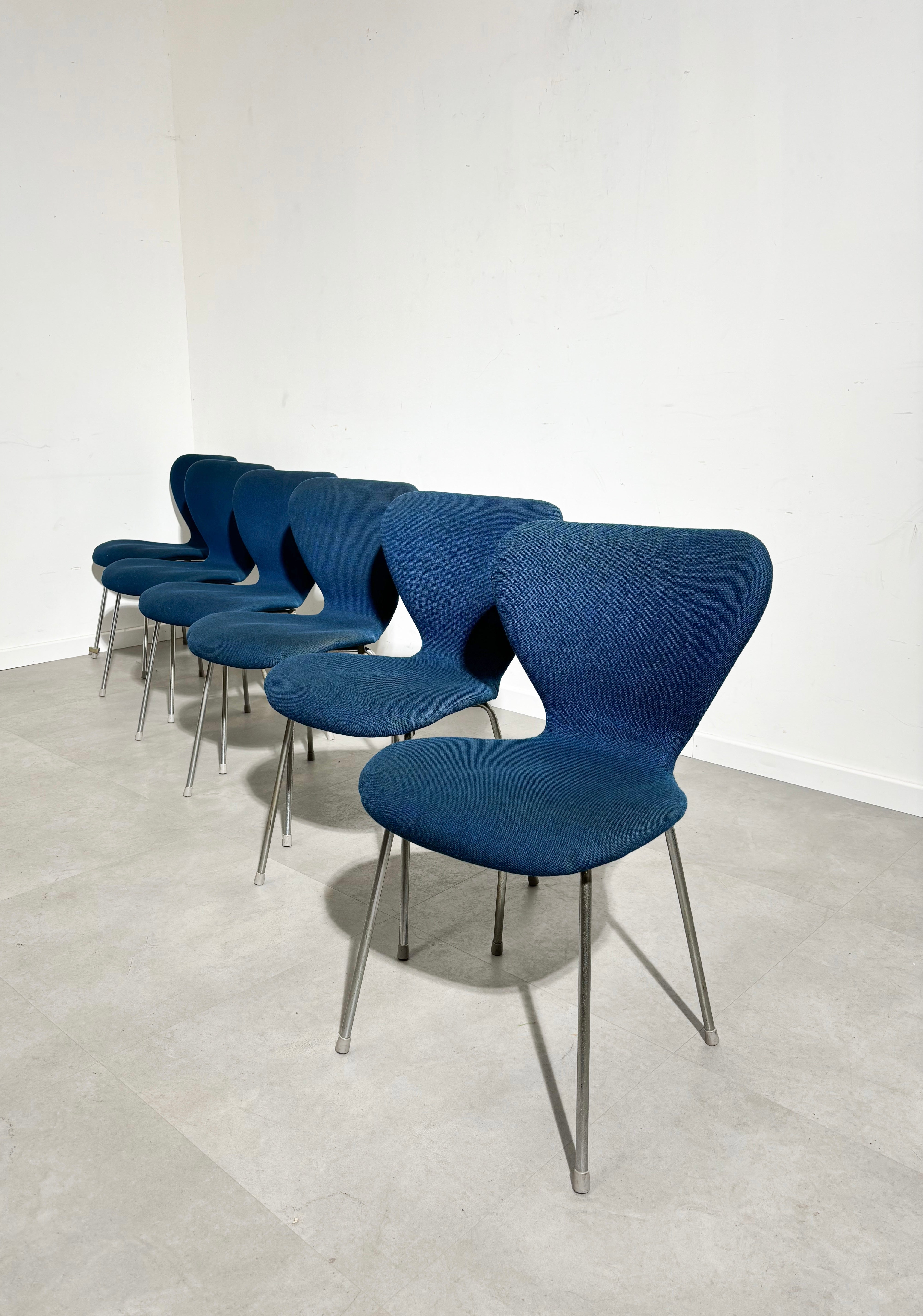 Set of six dining chairs by Egon Eiermann for Wilde & Spieth