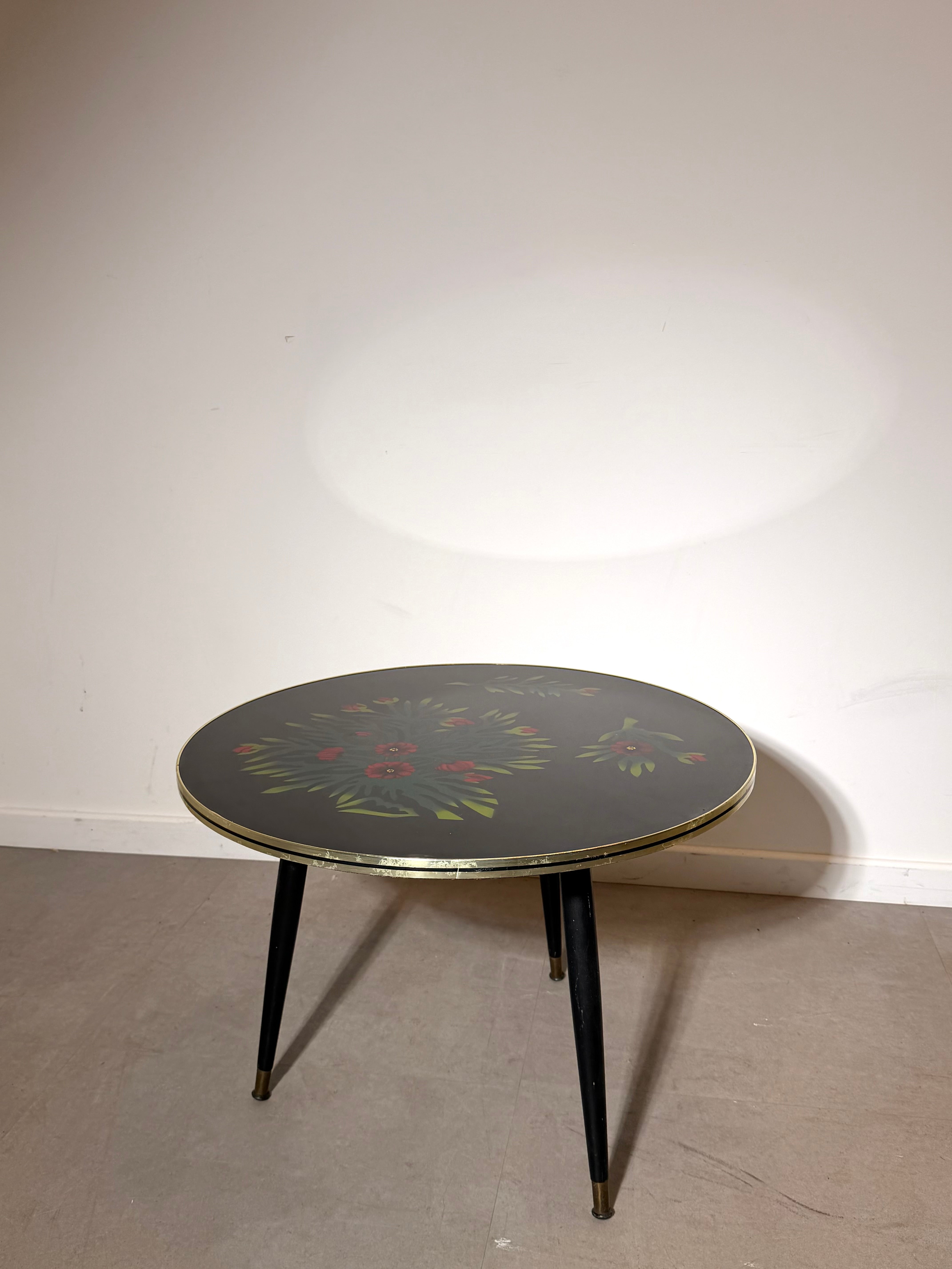 Vintage Mid-Century Round Coffee Table