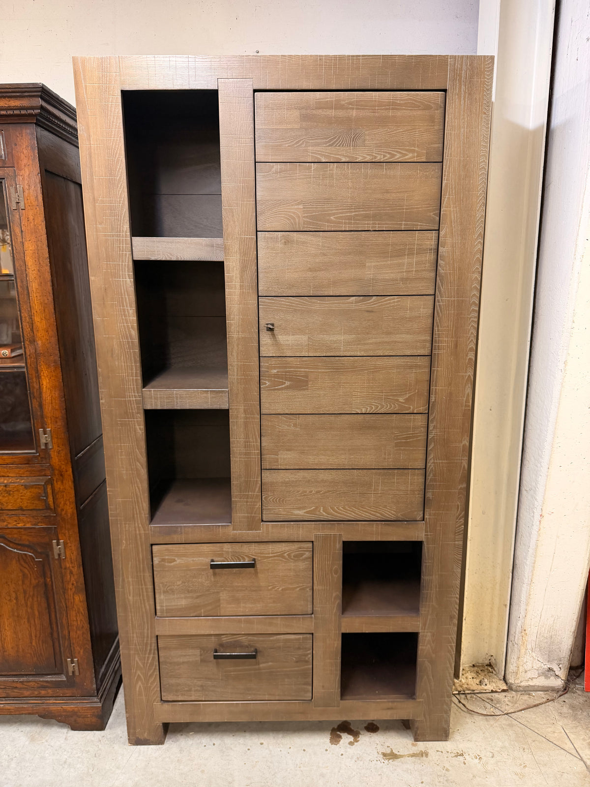 Henders & Hazel Solid Wood Display Cabinet