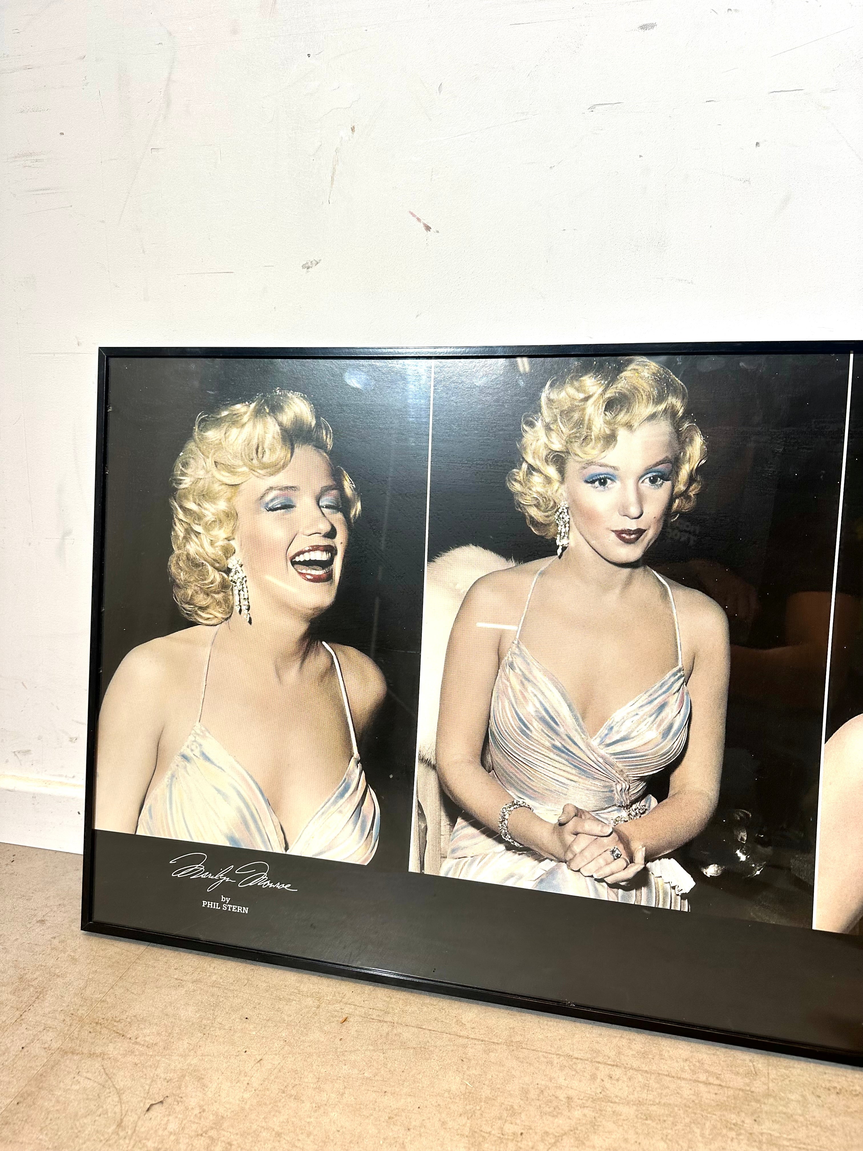 Panneau photographique de Marilyn Monroe par Phil Stern