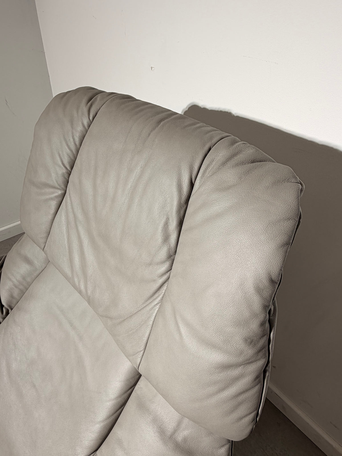 Stressless Leather Recliner with Matching Footstool
