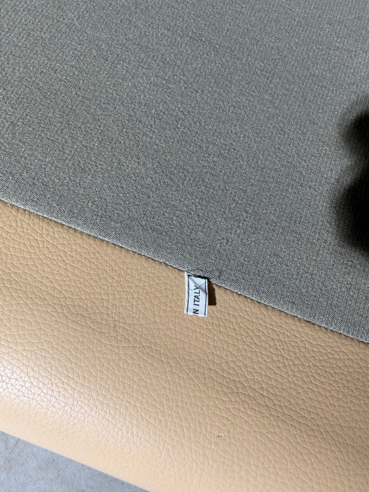 Italian Leather Two-Seater Sofa