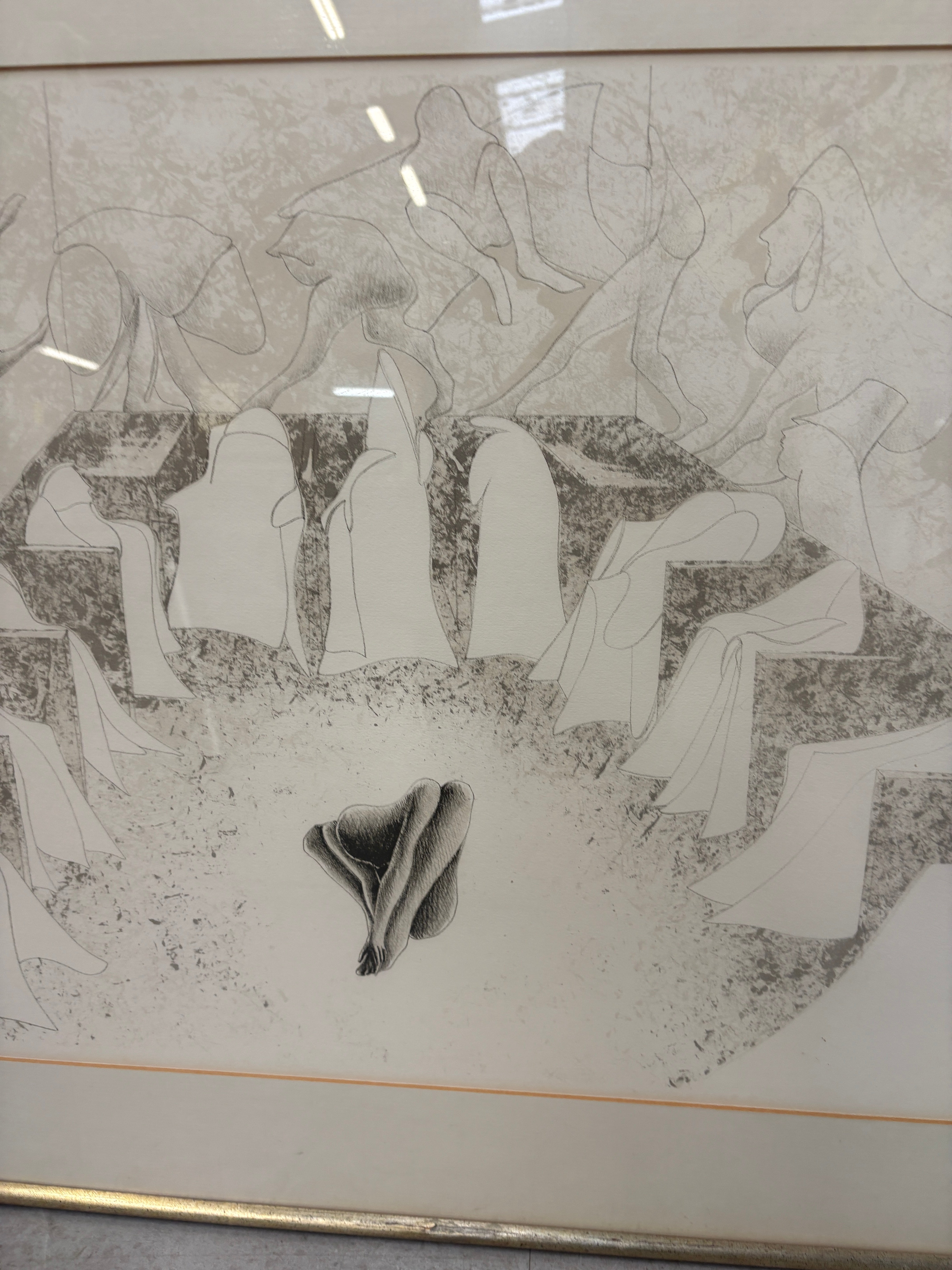 Albert Debois — Originele tekening (Belgisch, 1938)