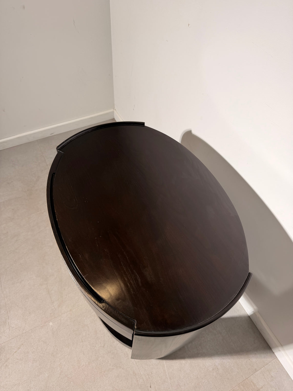 McGuire Dark Wood Console Table