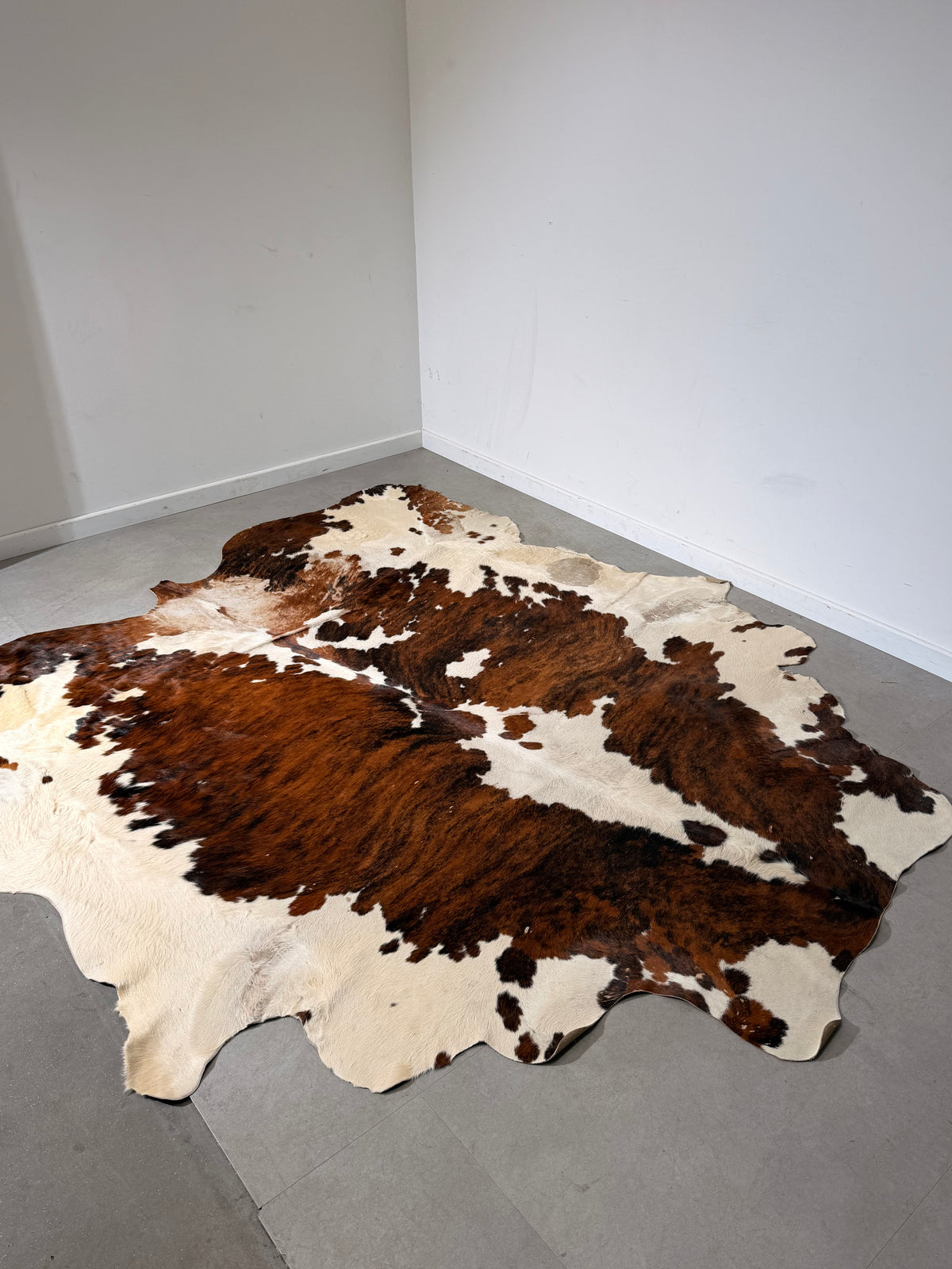 Vintage Natural Cowhide Rug