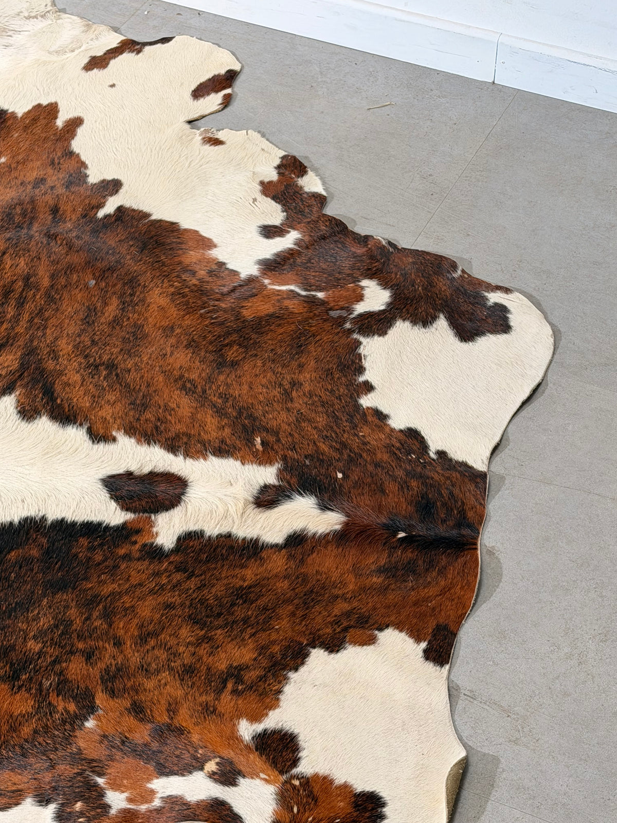 Vintage Natural Cowhide Rug