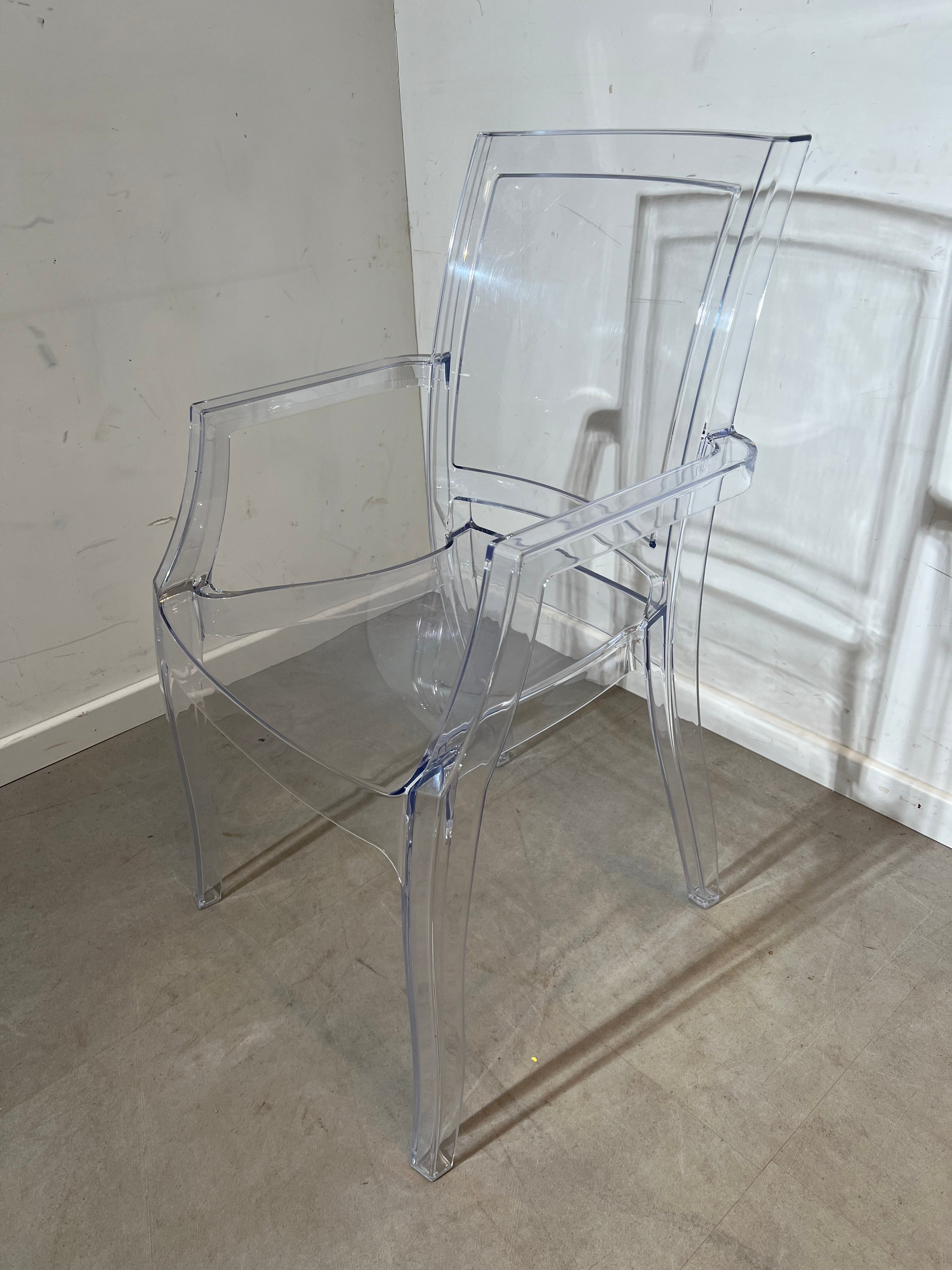 Transparent Design Armchair “Arthur” – Siesta