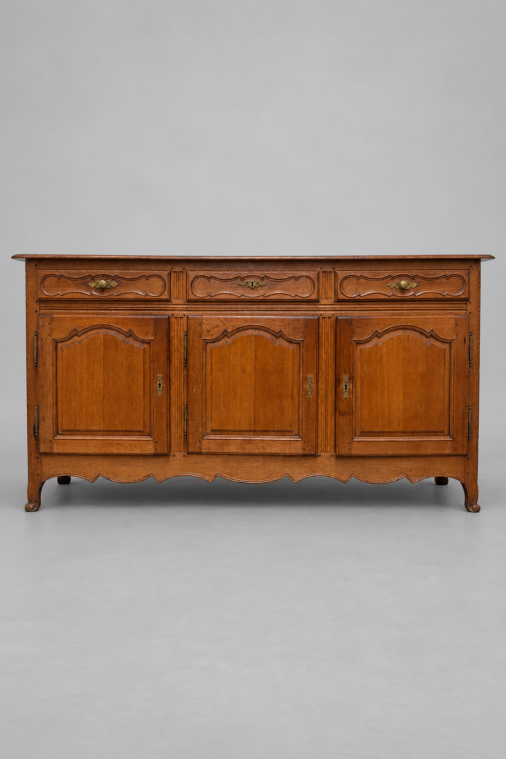 19th-Century French Oak Sideboard