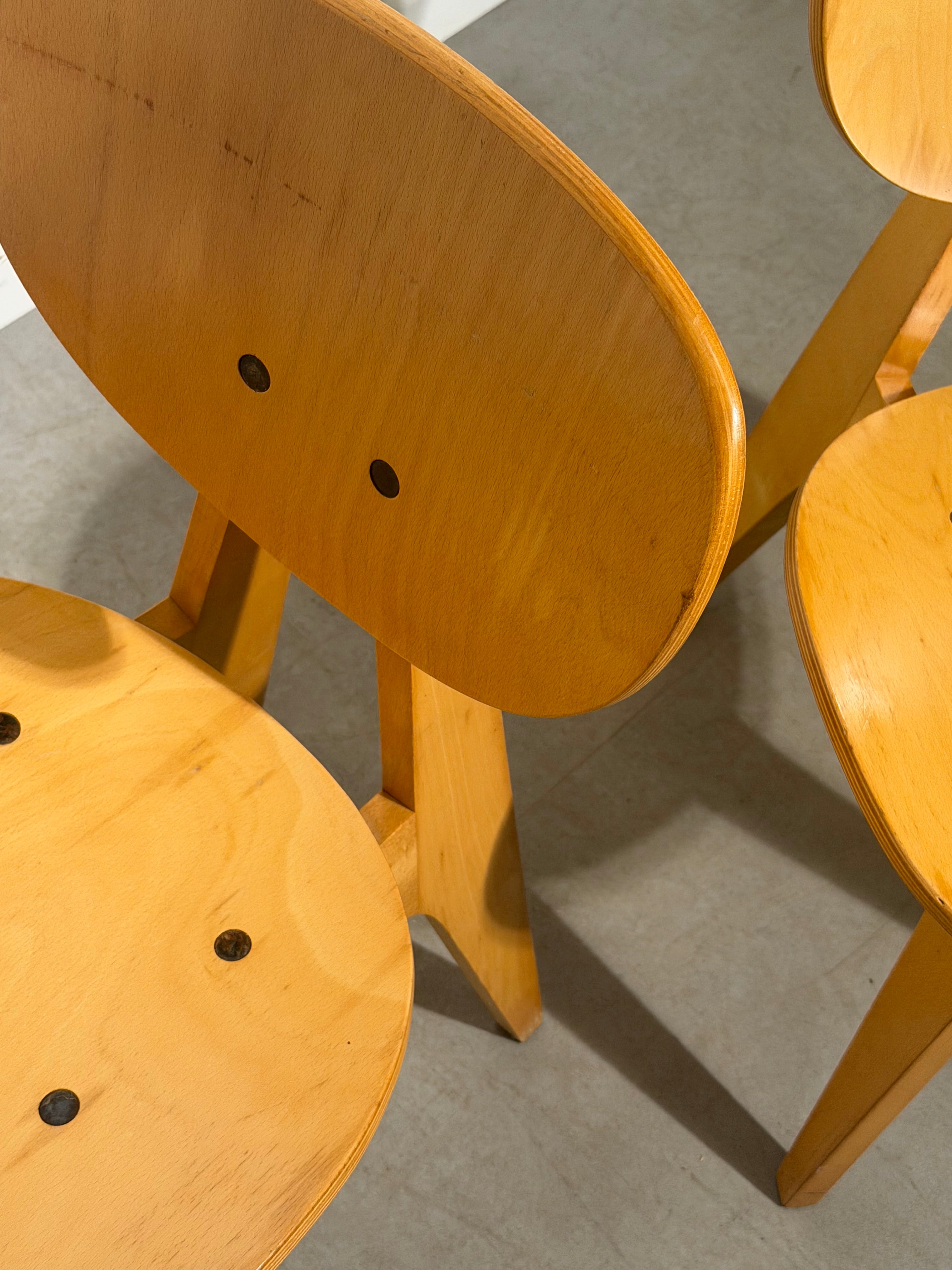 Vintage Junzo Sakakura Model 3221 Chairs for Tendo Mokko – Japan, 1950s - Pair