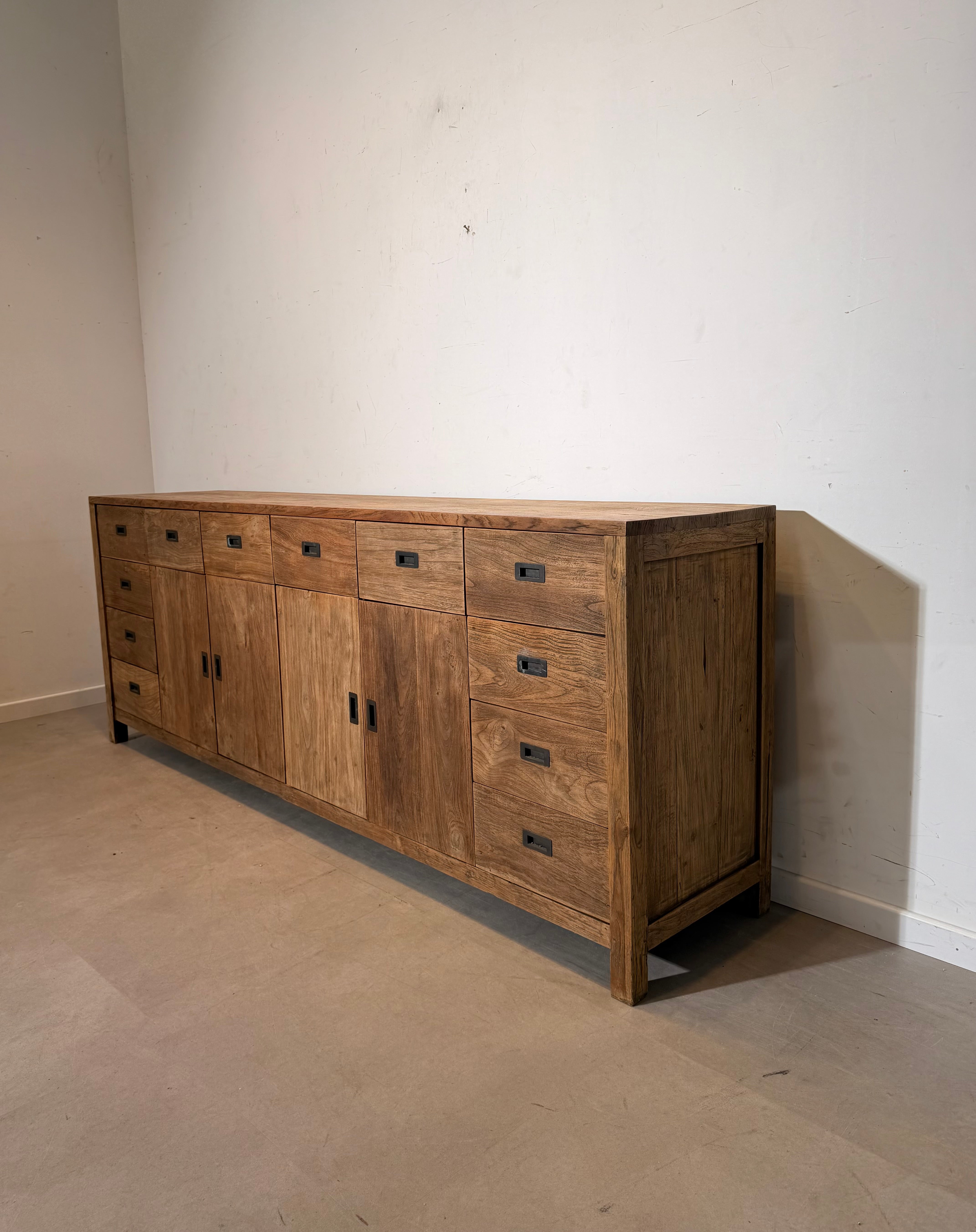 Massive Solid Wood Sideboard Teak