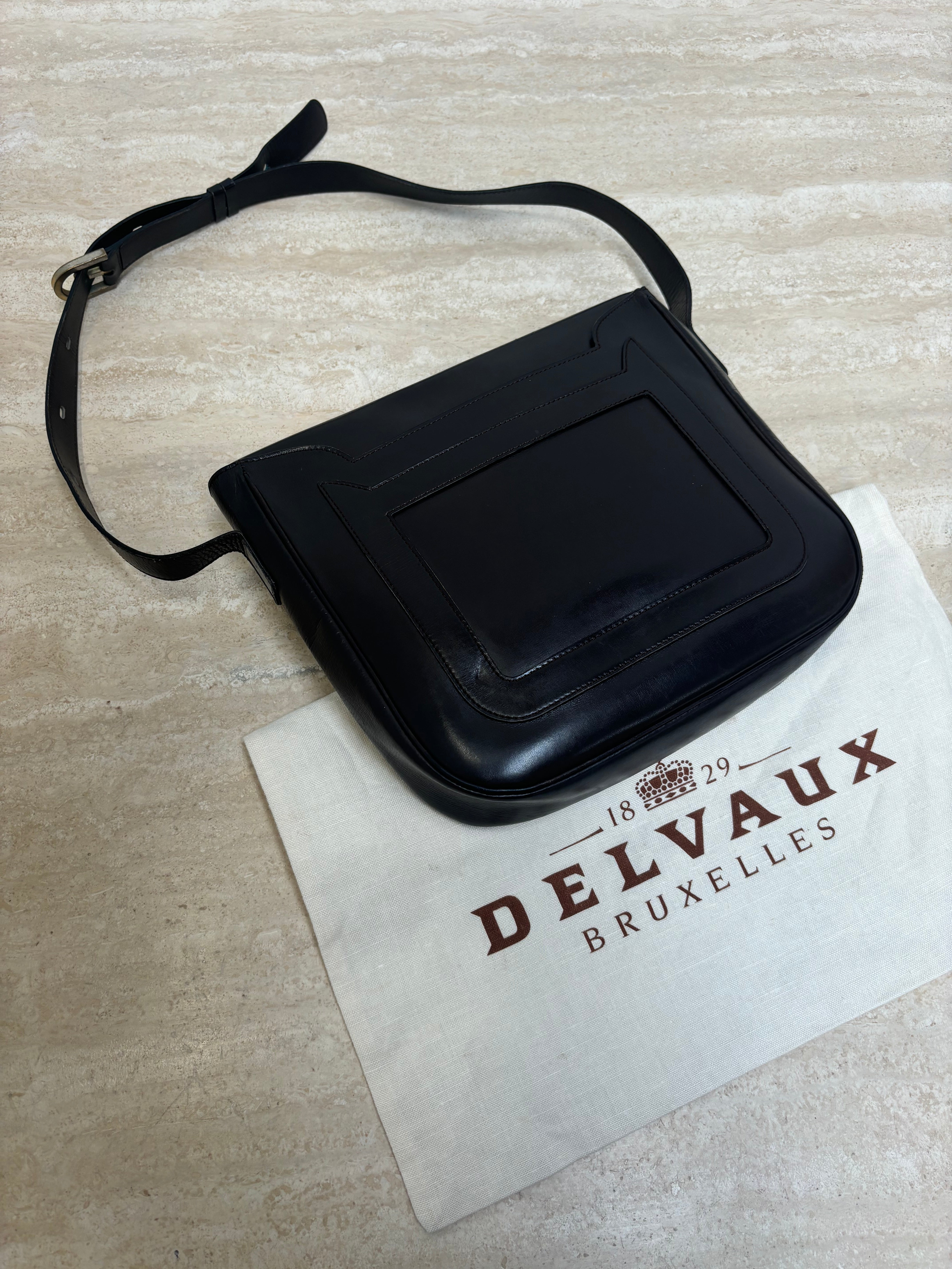 Vintage Delvaux brown bag