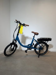 O2feel Peps Compact Electric Bike – Cobalt Blue – Shimano 7-Speed – As New