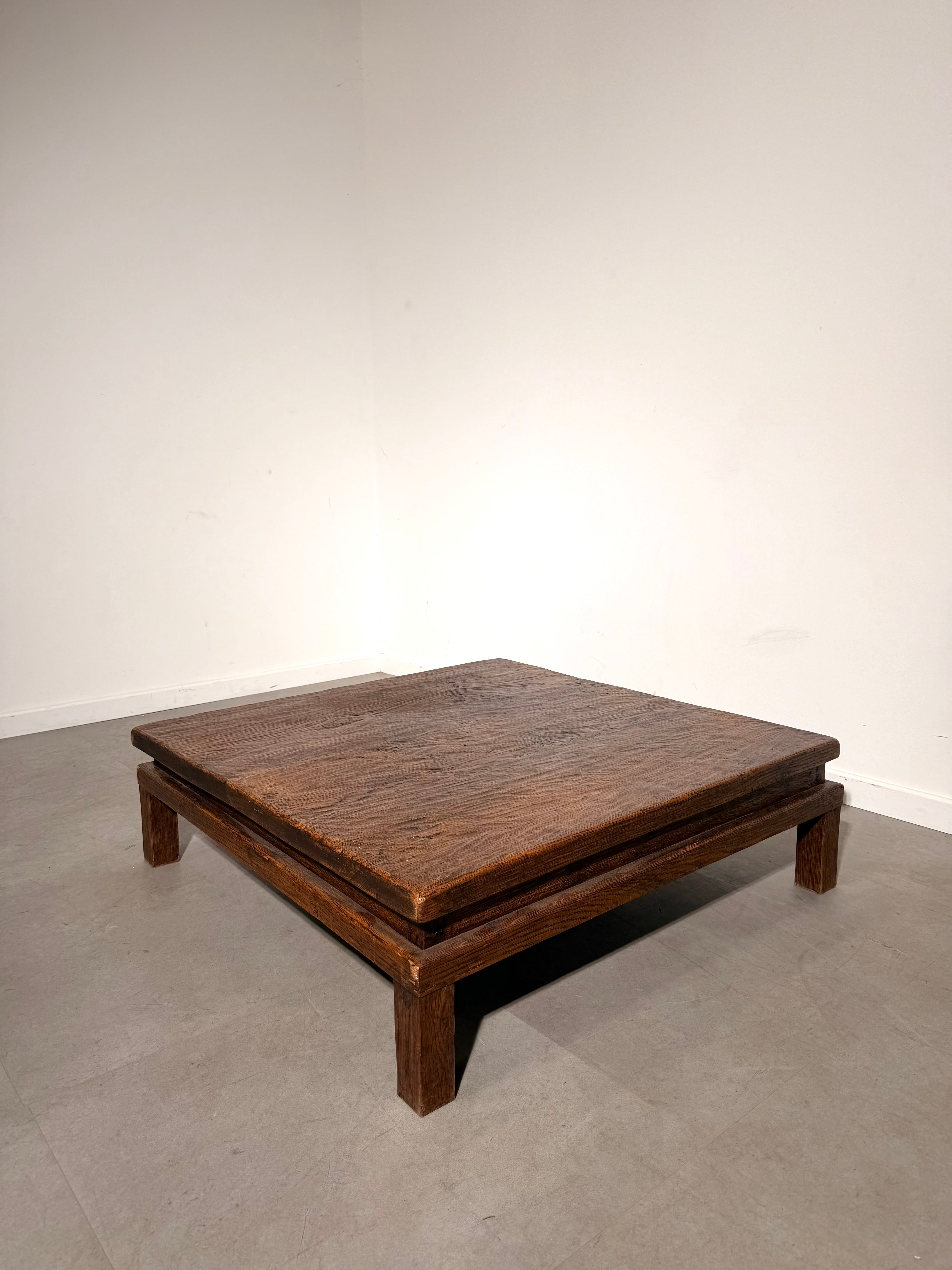 Vintage Minimalist Teak Coffee Table
