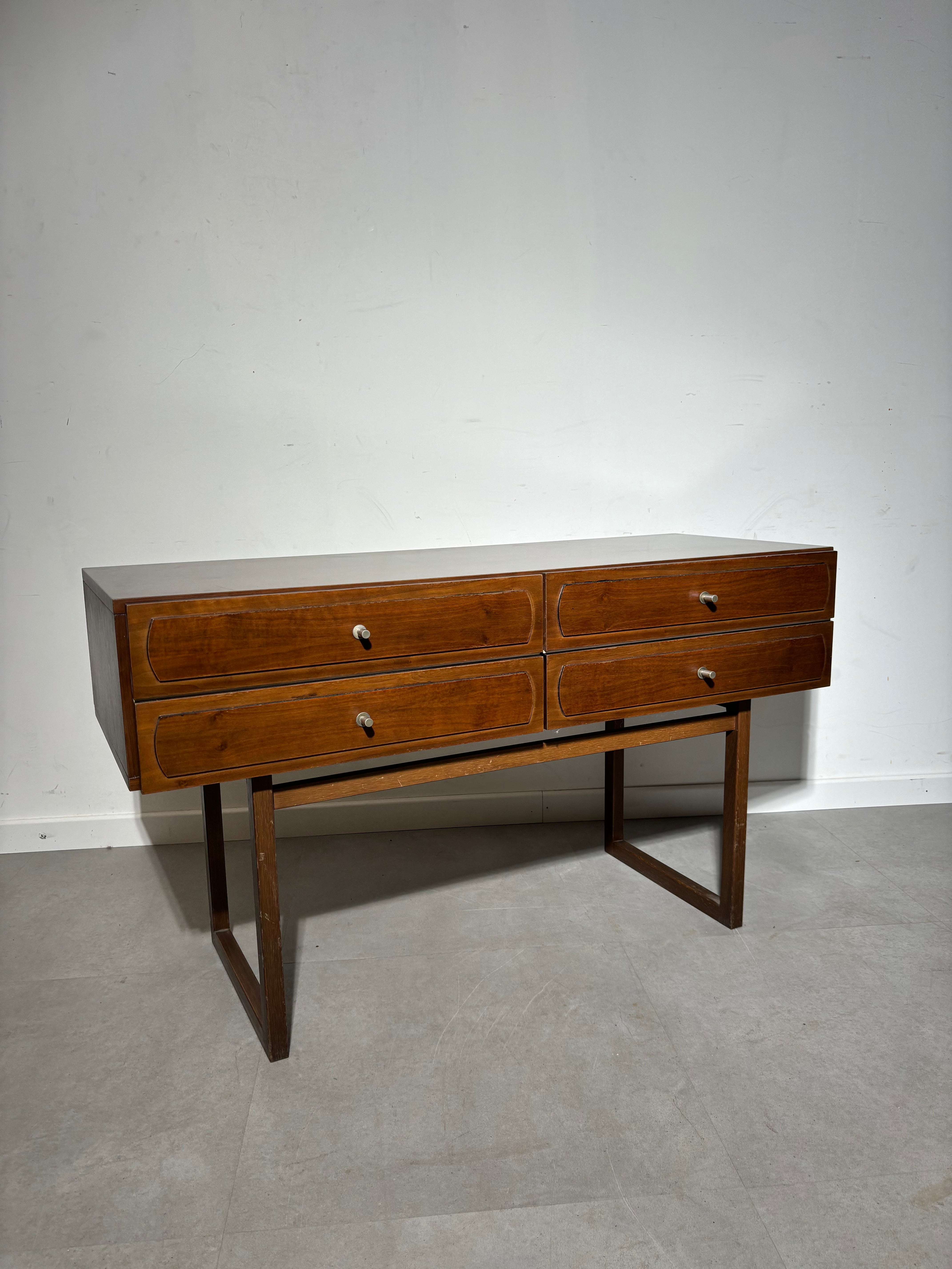 Vintage teak TV cabinet