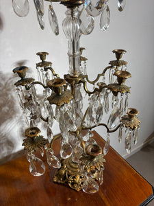 Pair of very large crystal Chandeliers