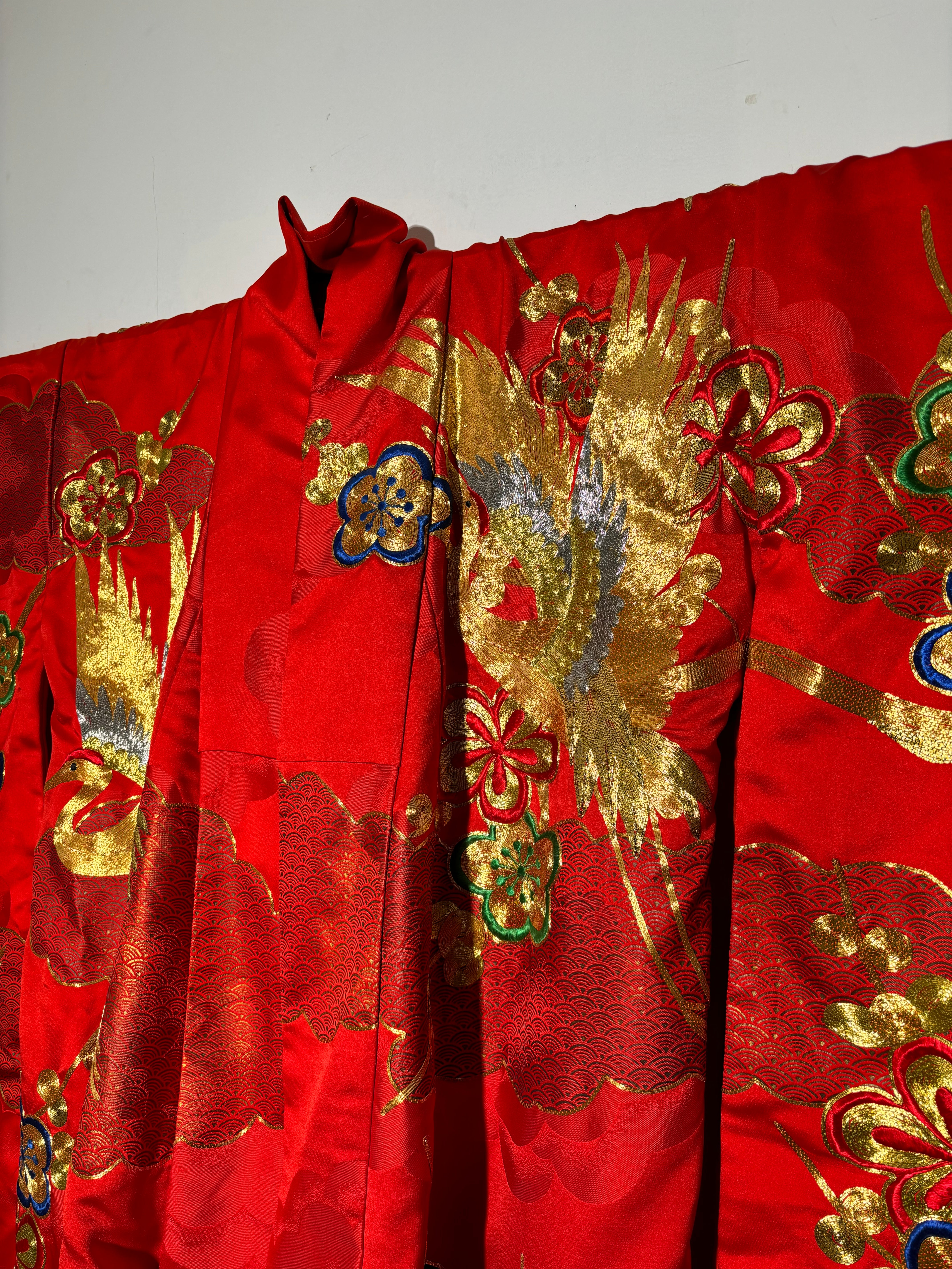 Vintage Japanese wedding Kimono