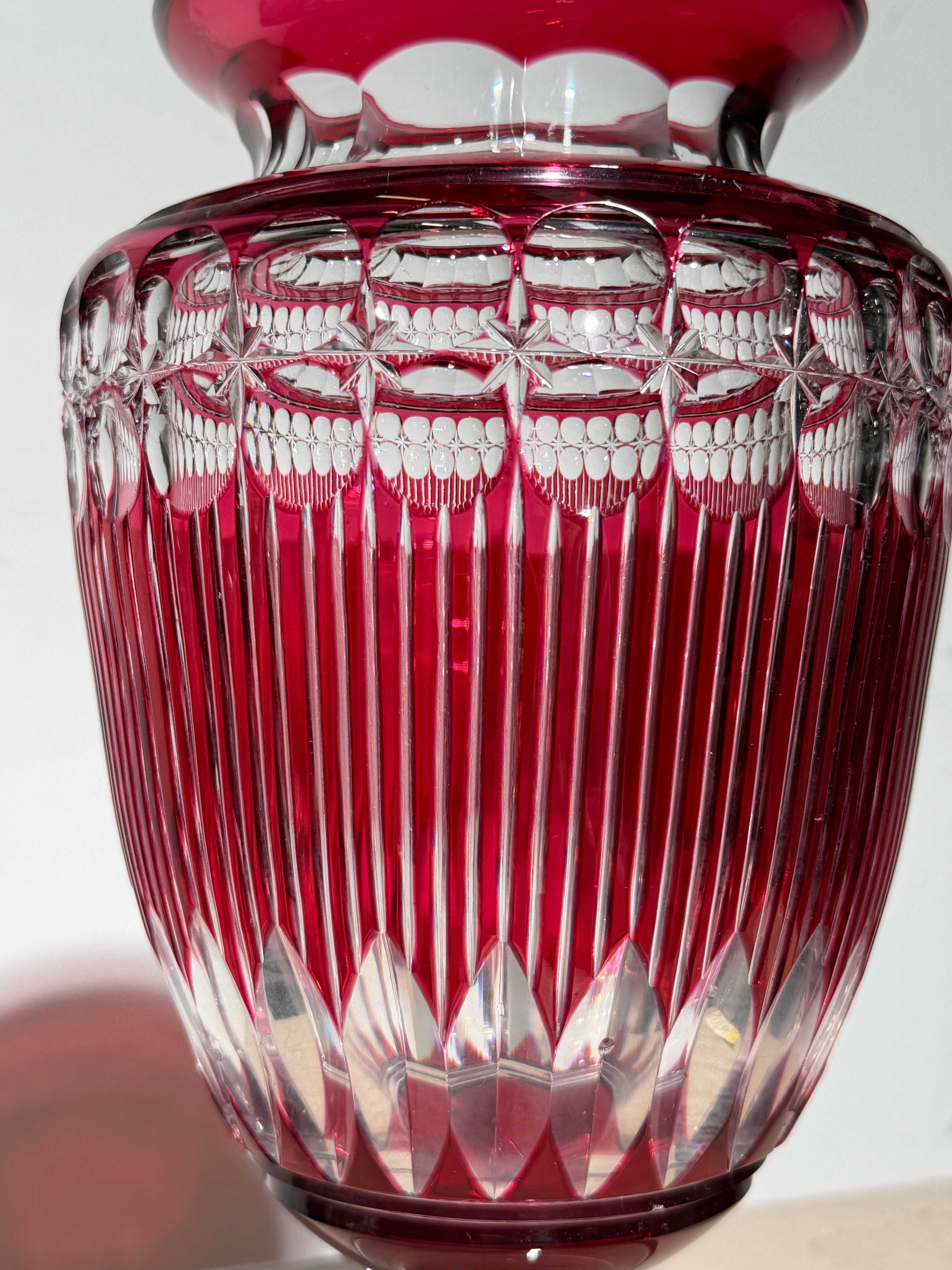 Val St Lambert kristallen vaas - "Antinéa” - 1926 Art Deco